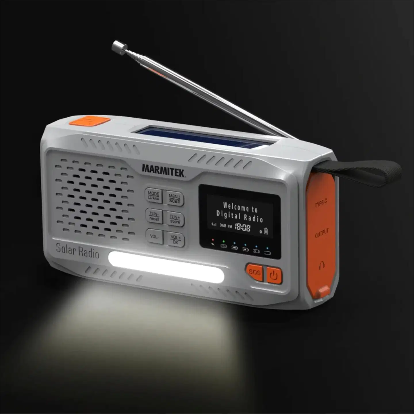 Marmitek Marmitek RESQ 100 ulkoilu- ja hätäradio - 7