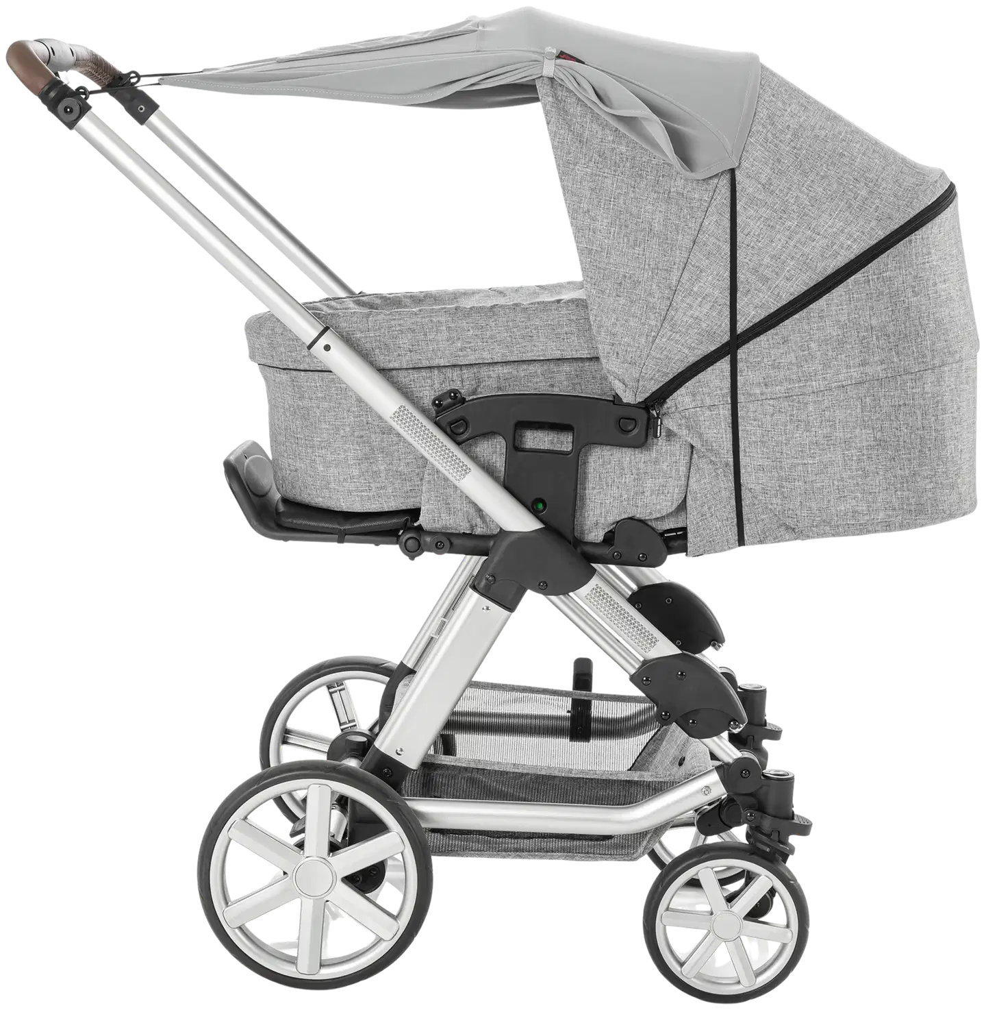 Reer aurinkosuoja lastenvaunuille, harmaa - 5