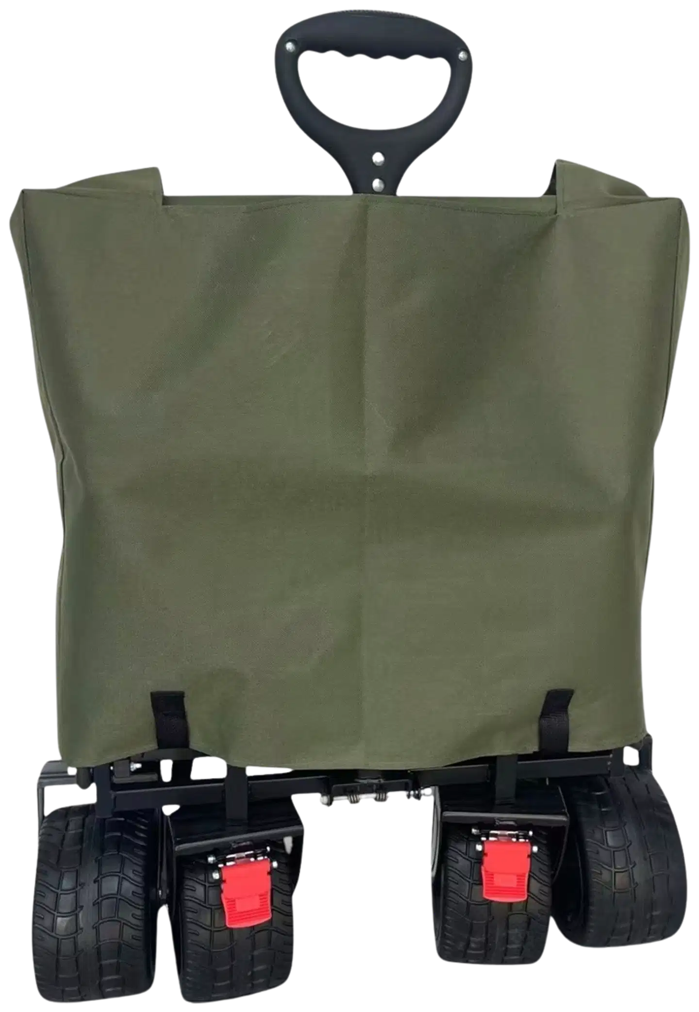 Fornorth puutarhakärry 115x61x105cm 100kg, oliivi - 6