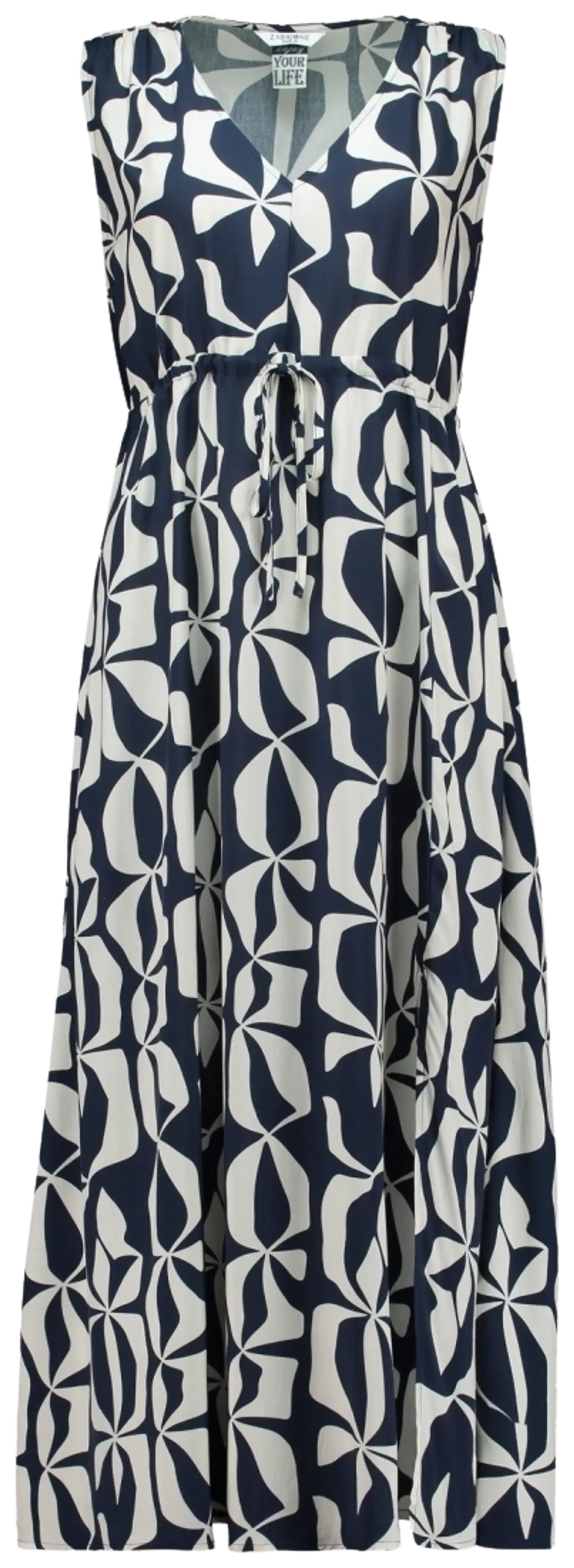 Zabaione naisten mekko Vi44oletta - D2707 navy - 1
