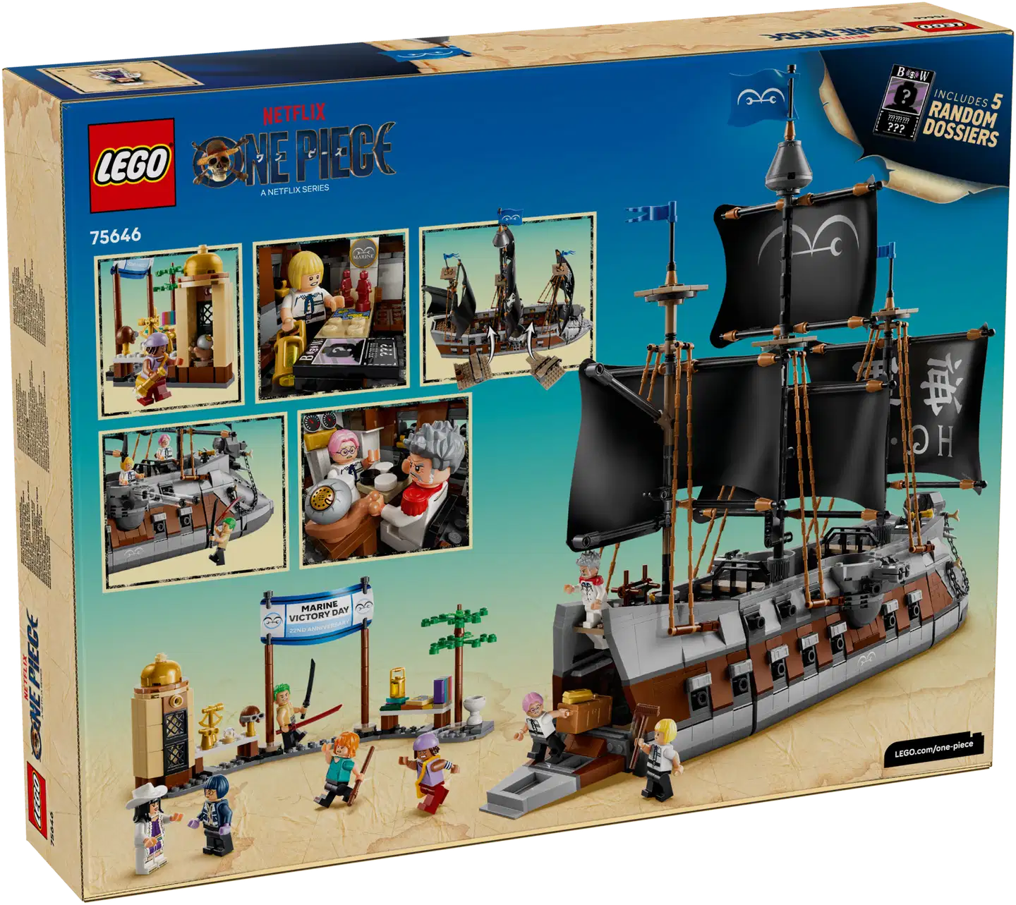 LEGO® ONE PIECE 75646 Garpin taistelulaiva - 2