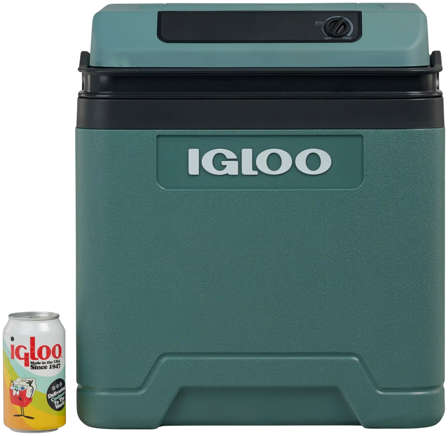 Igloo termosähköinen kylmälaukku IE27 ACDC, tilavuus 27l, vihreä - 11