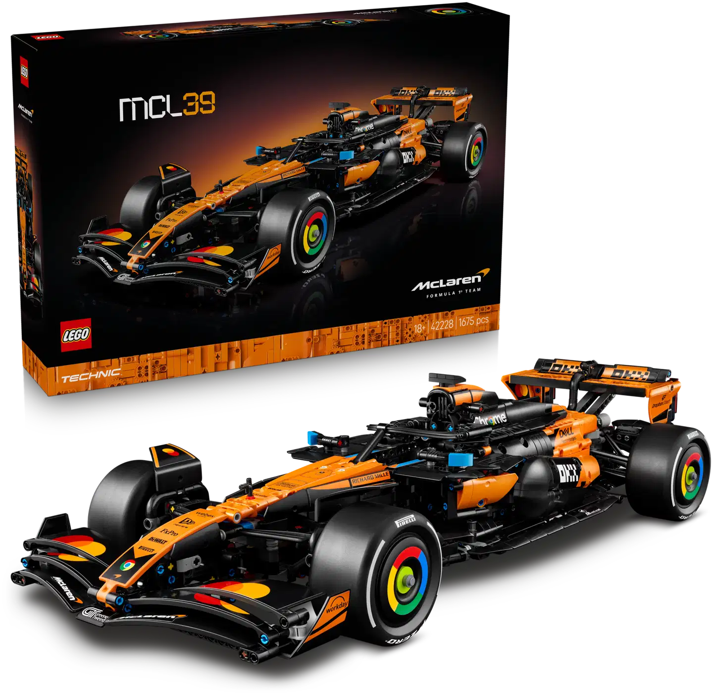 LEGO® Technic 42228 McLaren MCL39 F1® ‑auto - 1