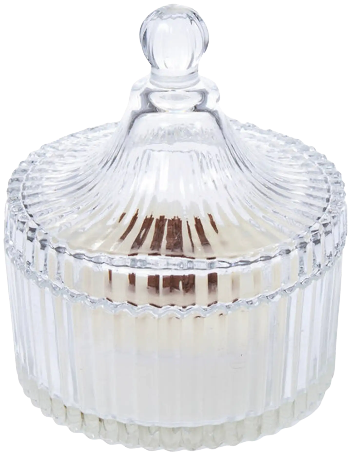 AmandaB tuoksukynttilä vanilja lasiastia