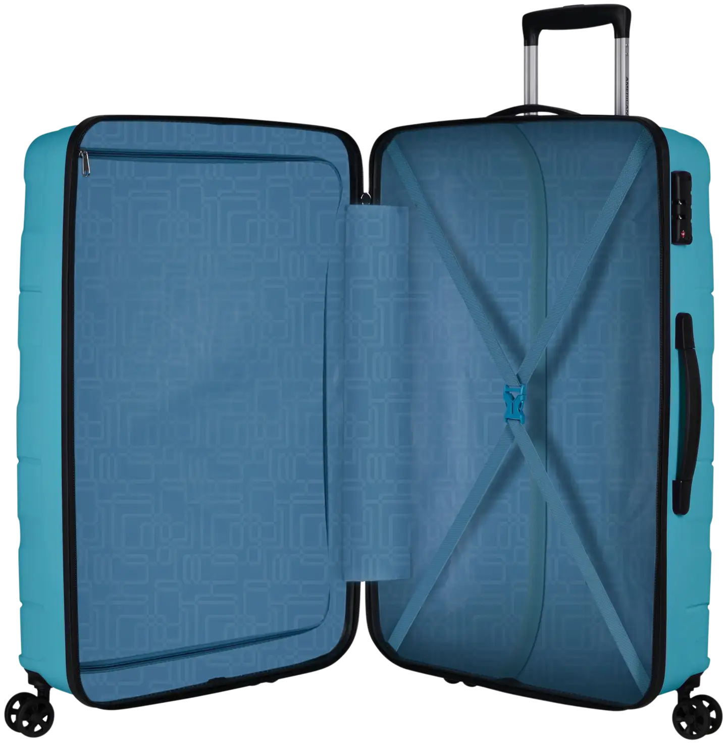 American Tourister matkalaukku Jetdriver 3.0-spinner 77/28 sininen - 4