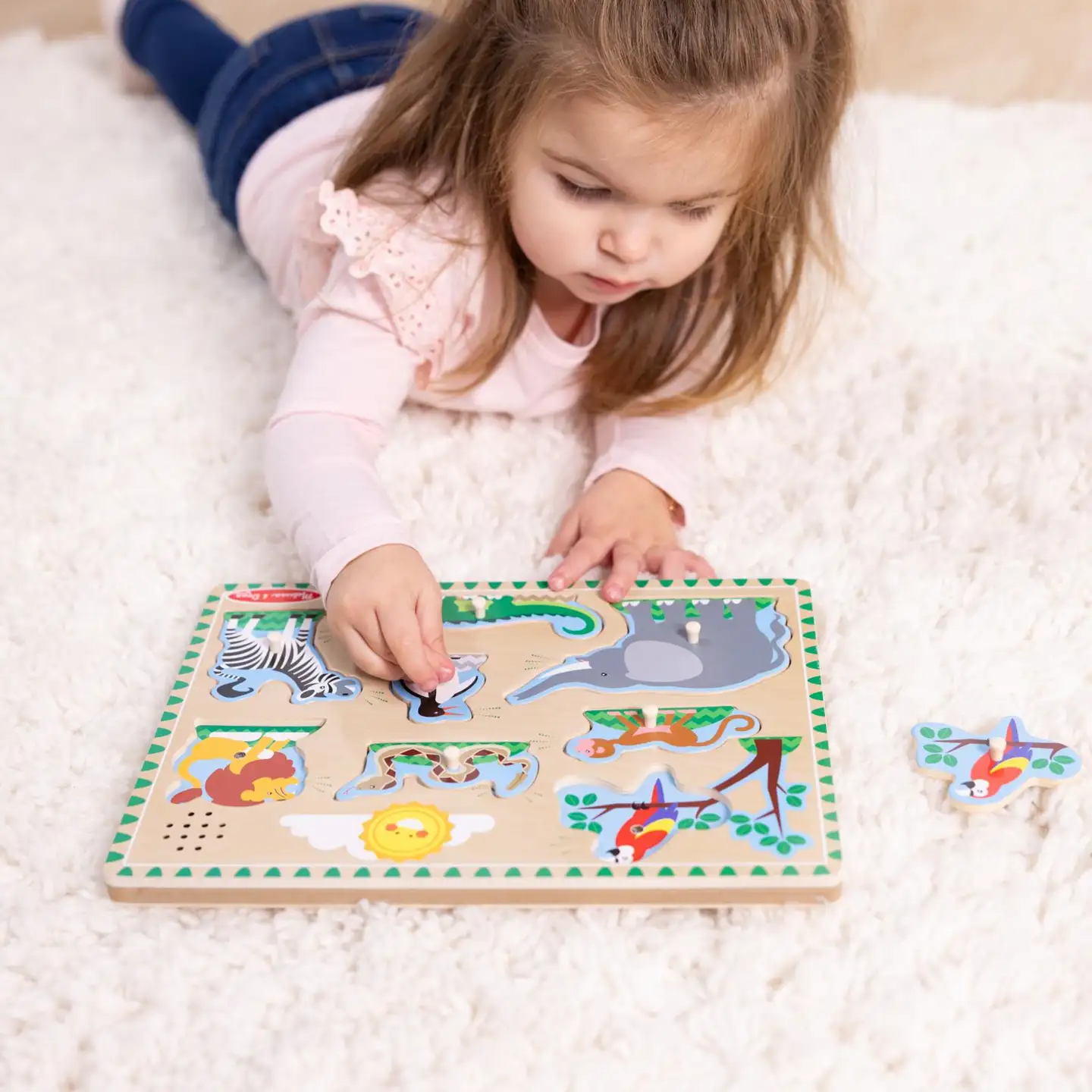 Melissa & doug Äänipalapeli Eläintarhan eläimet - 7