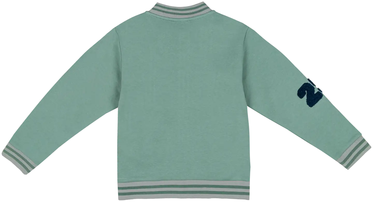 Ciraf lasten collegetakki runners 25pc260223 - 16-5808tcx iceberg green - 2