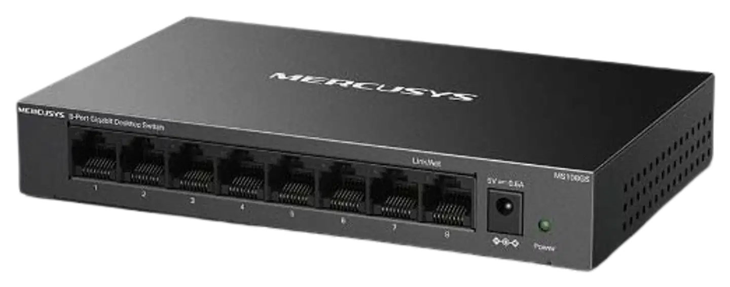 Mercusys MS108GS 8-porttinen Gigabit-kytkin - 2