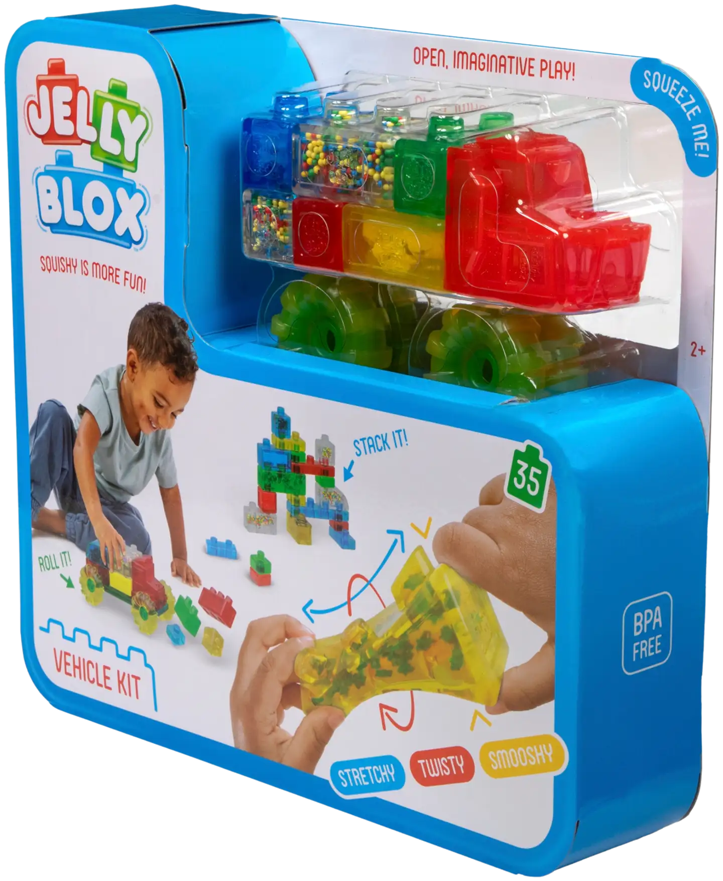 Jelly Blox Truck Kit -Rakennuspalikat - 5