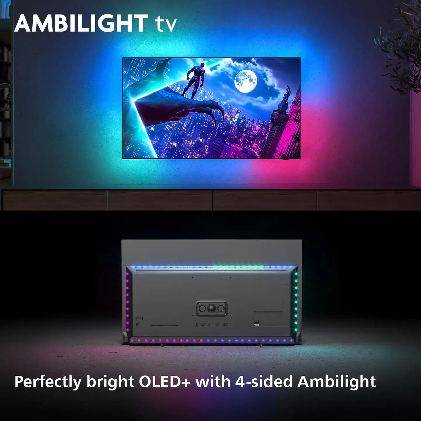 Philips 77" OLED950 4K OLED+ Ambilight Google TV - 2