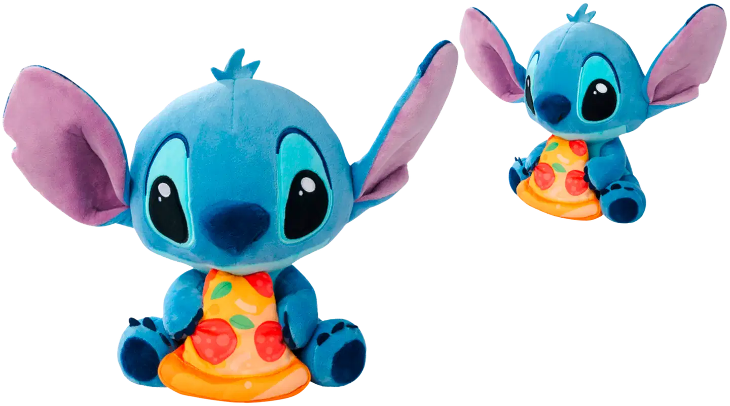 Disney  Stitch ja pizza pehmo 25 cm - 1