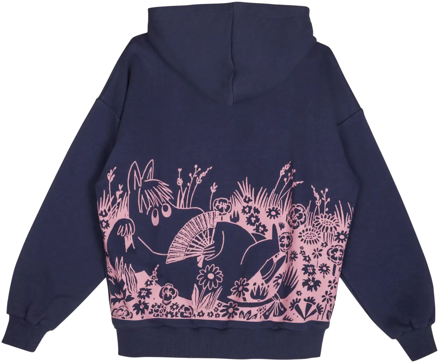 Muumi naisten huppari Senja Niiskuneiti 591502 - tummansininen - 4