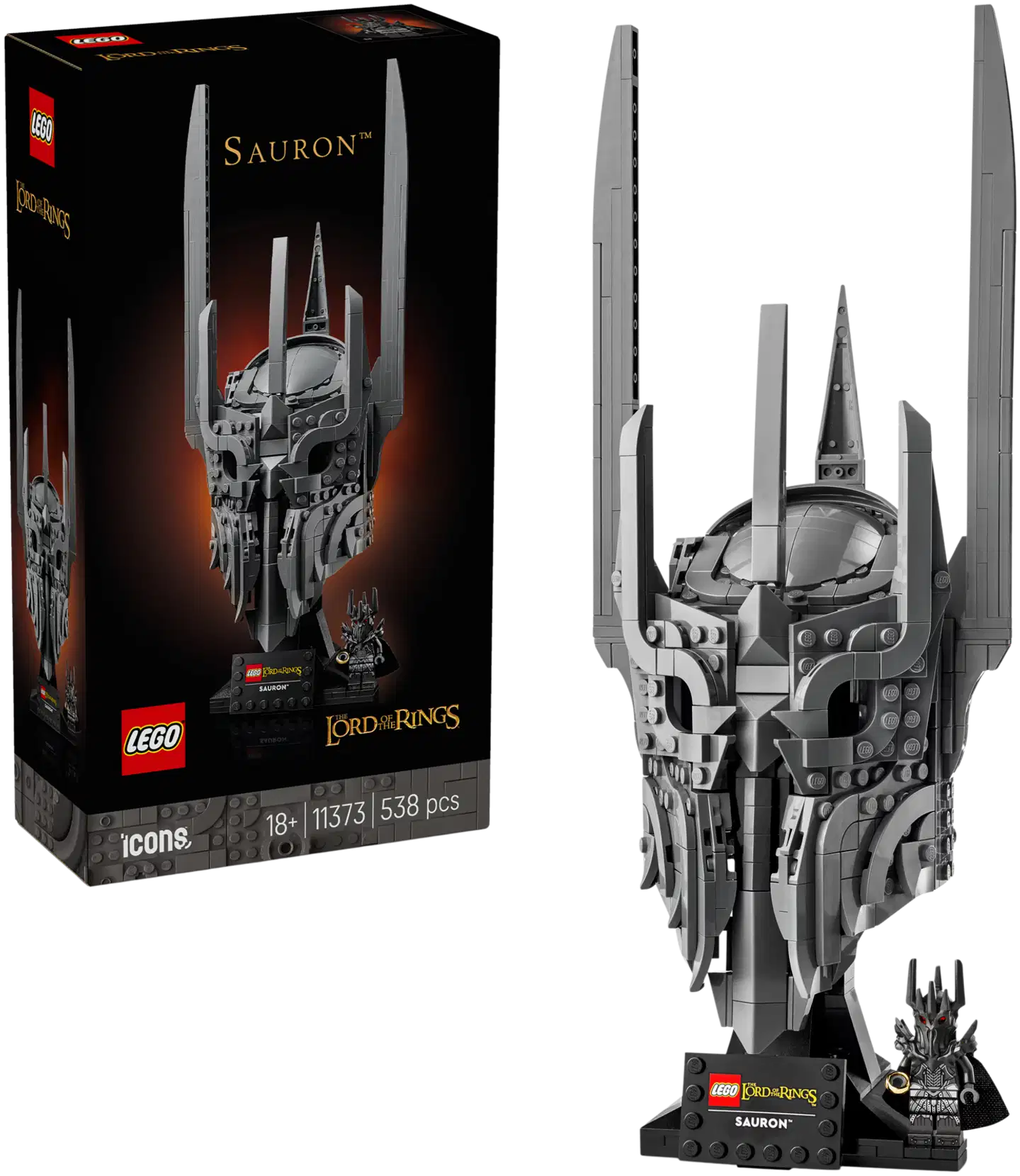 LEGO® Icons 11373 Taru sormusten herrasta: Sauronin kypärä - 1