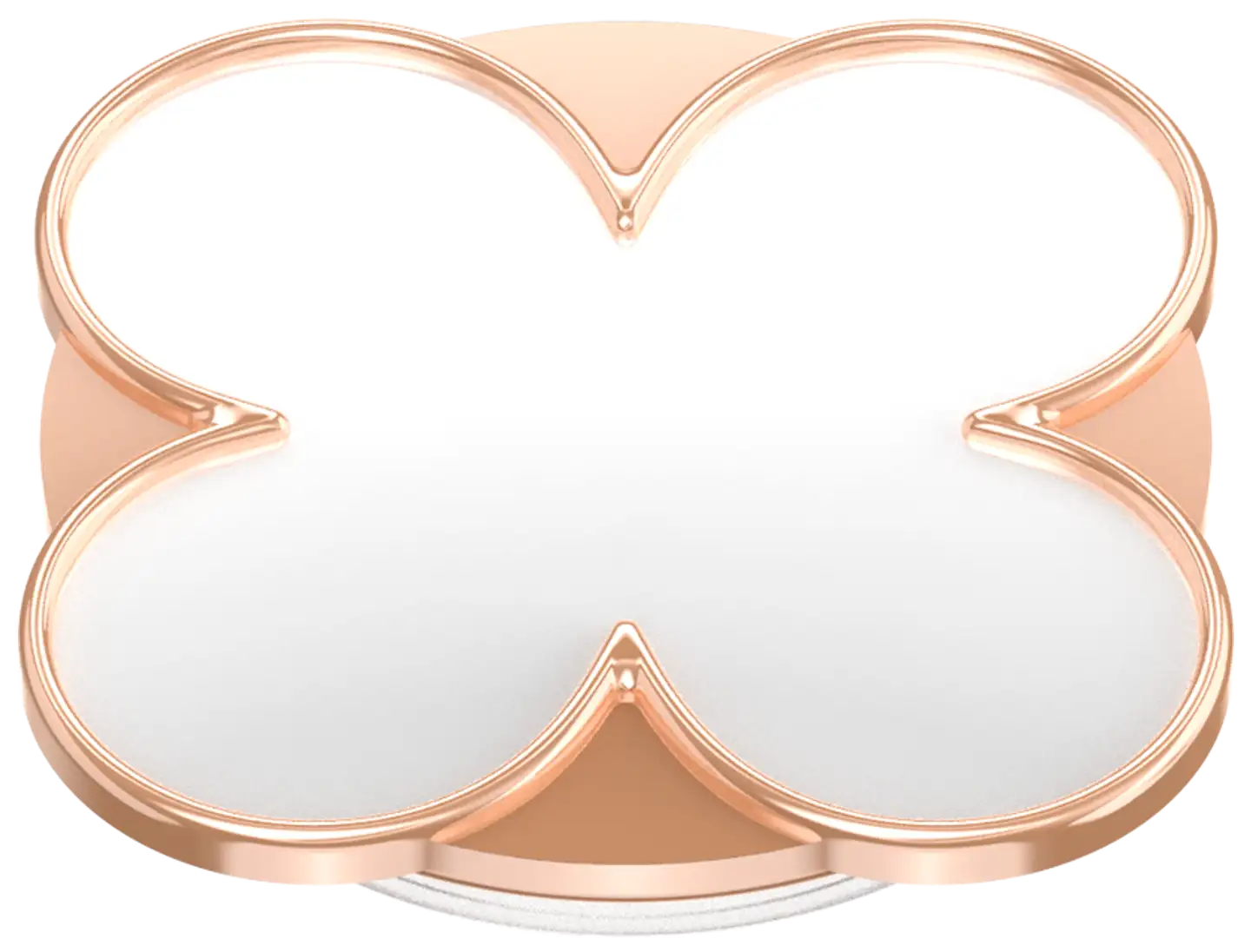 Popsockets puhelinpidike popgrip clover rose gold - 3