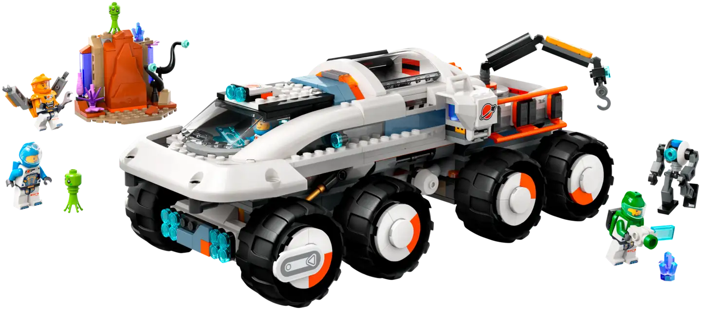 LEGO City Space 60432 Johtoyksikön kulkija ja nosturivarsi - 4