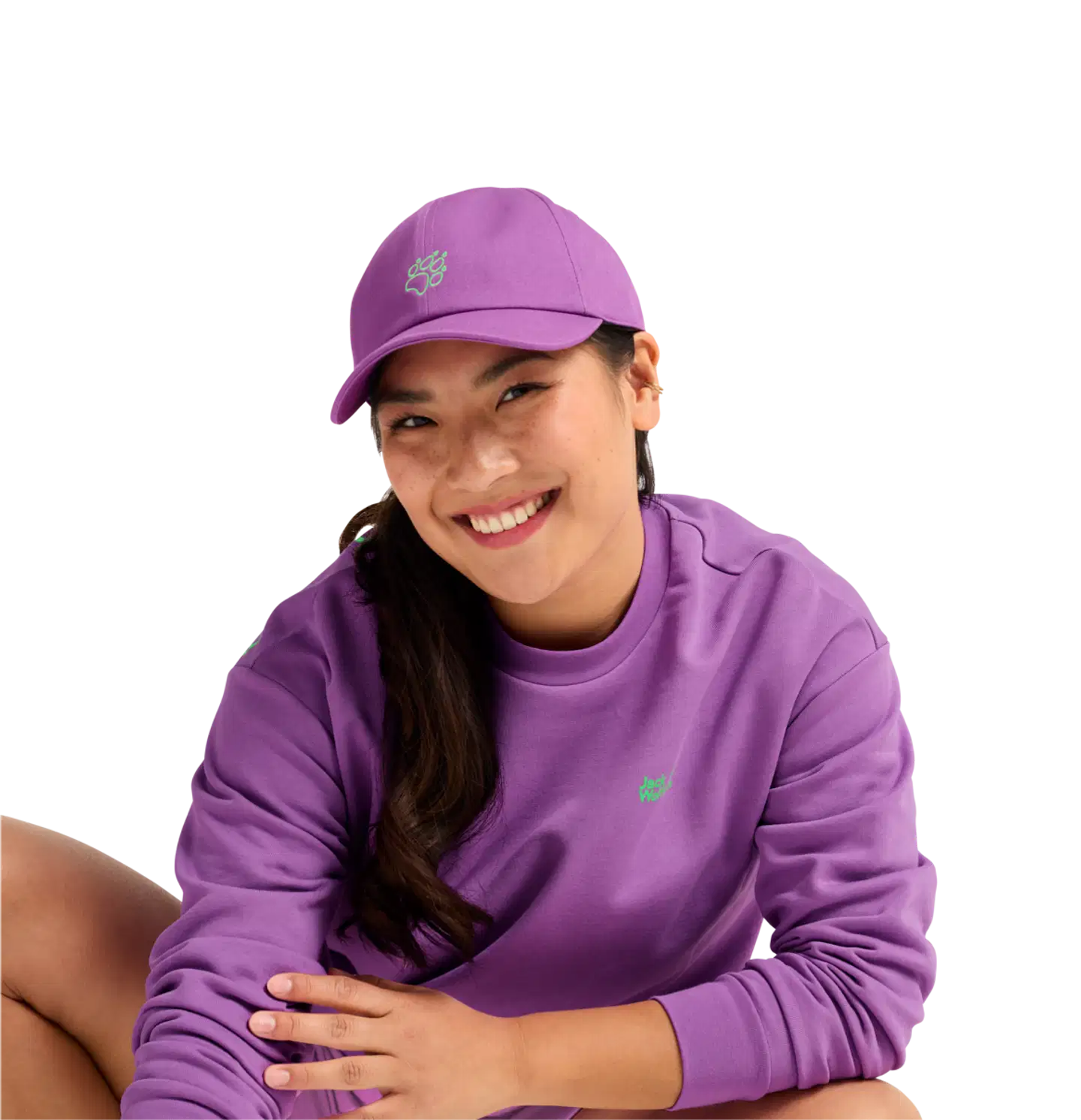 Jack Wolfskin lippalakki Celebrate the Paw Cap - freesia - 4