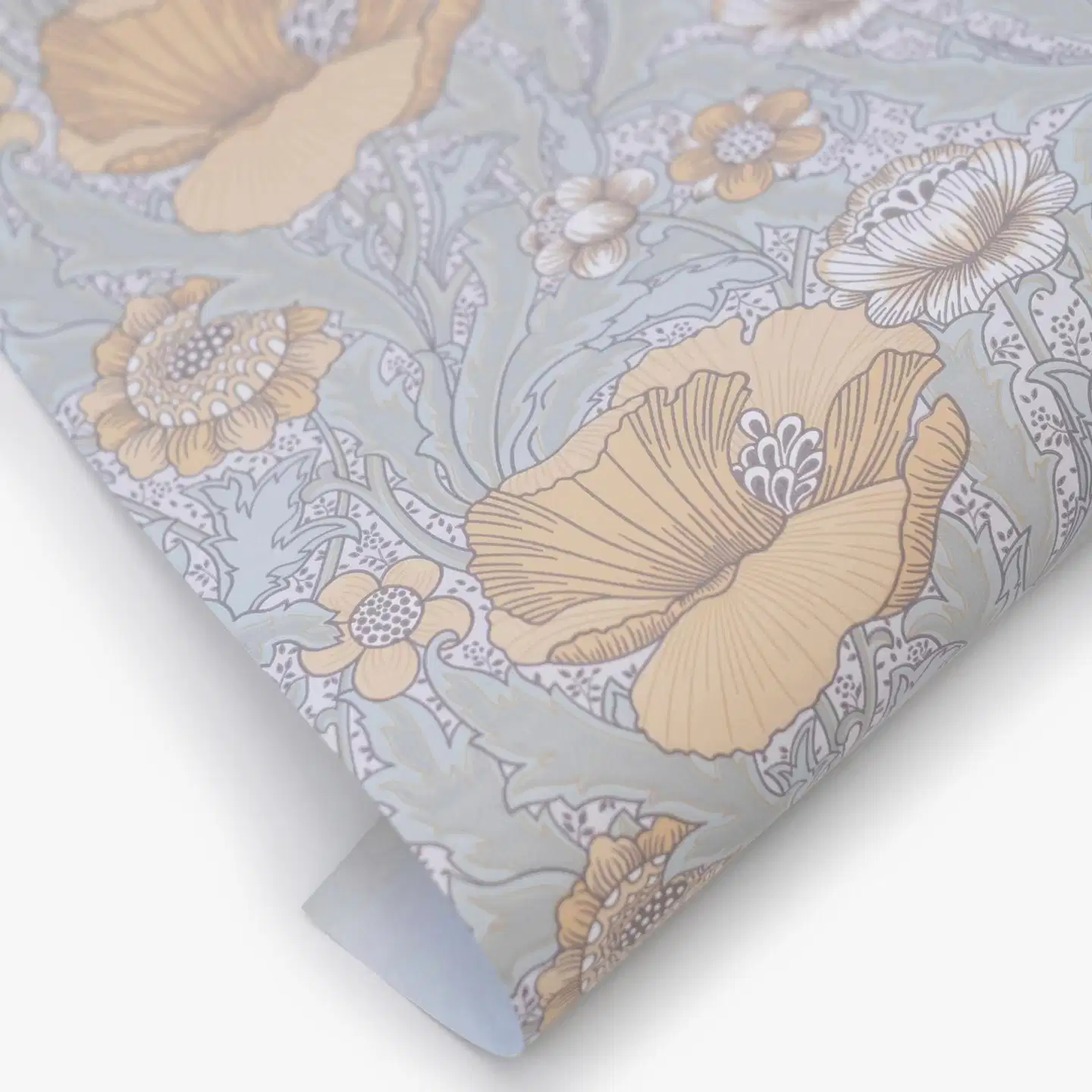 Sandudd Signature kuitutapetti  Unelma 5452-1 10,05 x 0,53 m vaaleankeltaiset kukat, vaaleanvihreät lehdet - 2