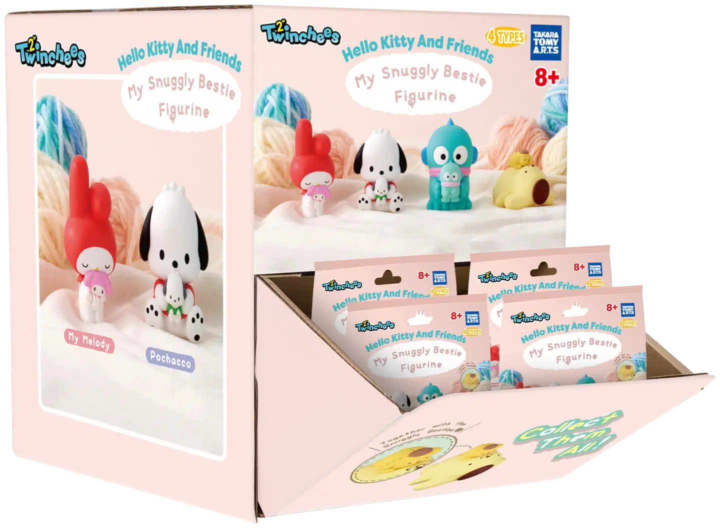 Twinchees HelloKitty & Friends Cuddly Fig. - 1