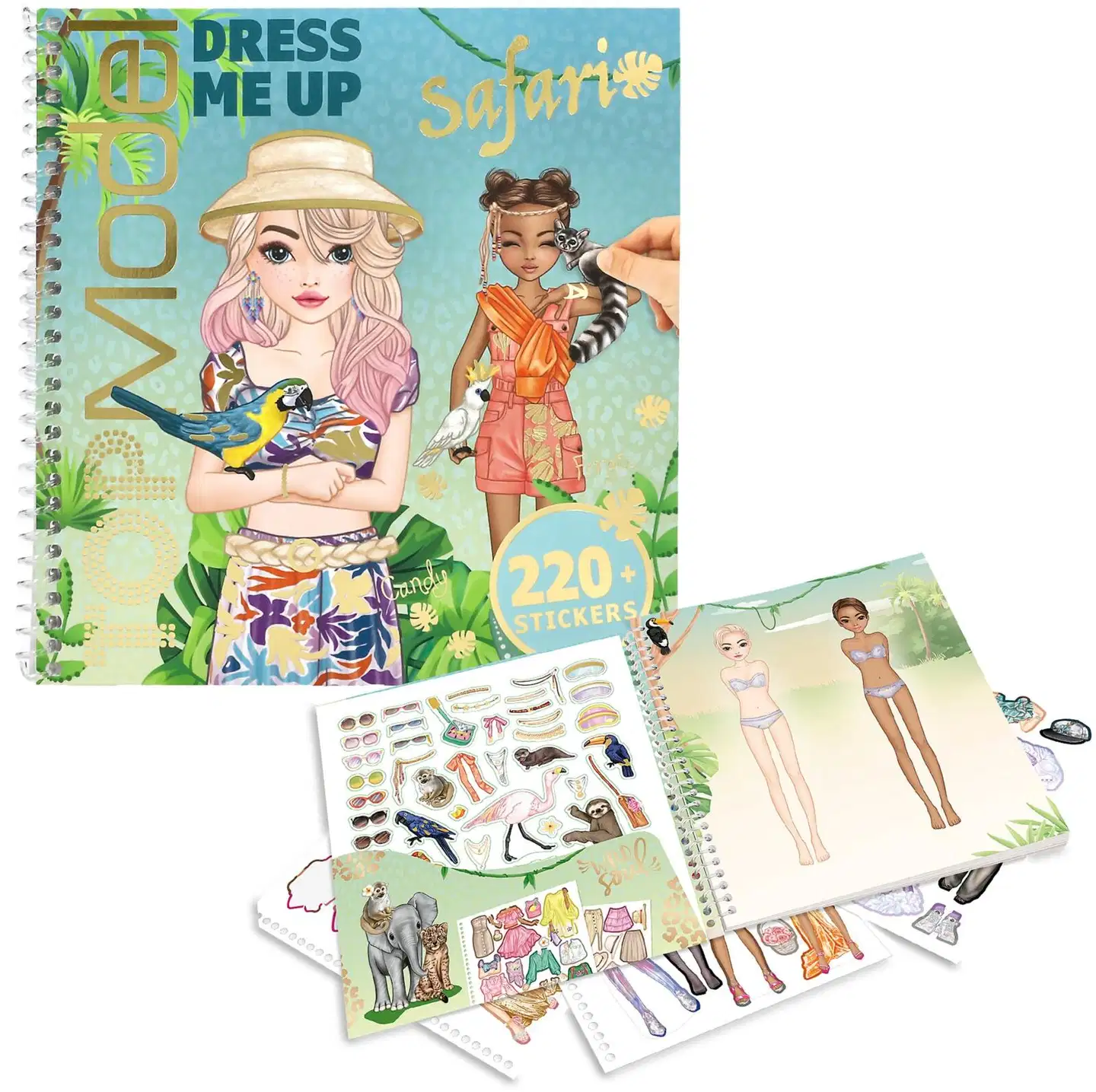 TOPModel Dress Me Up Tarrakirja Safari - 2