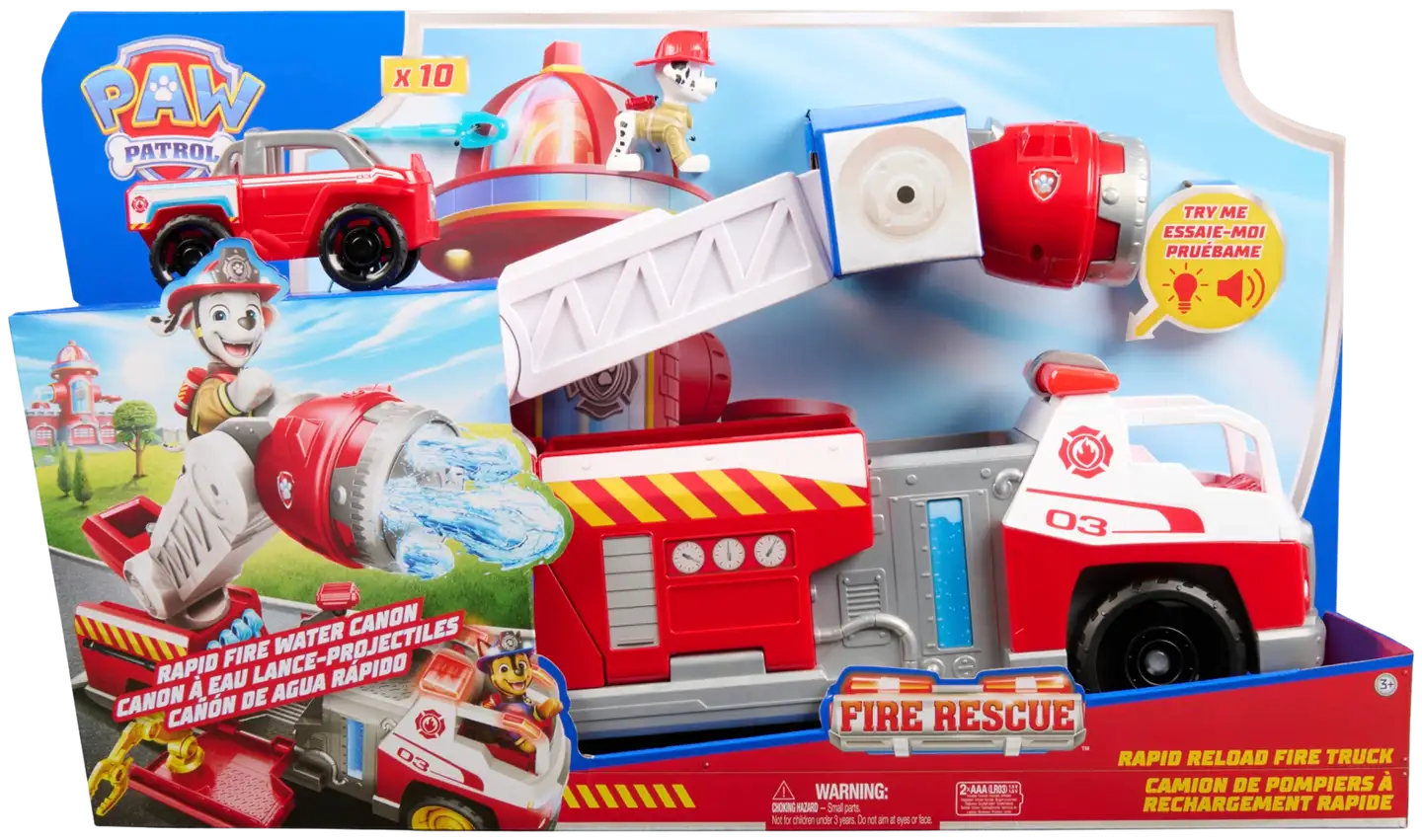 Paw Patrol Fire Rescue Deluxe Firetruck - 5