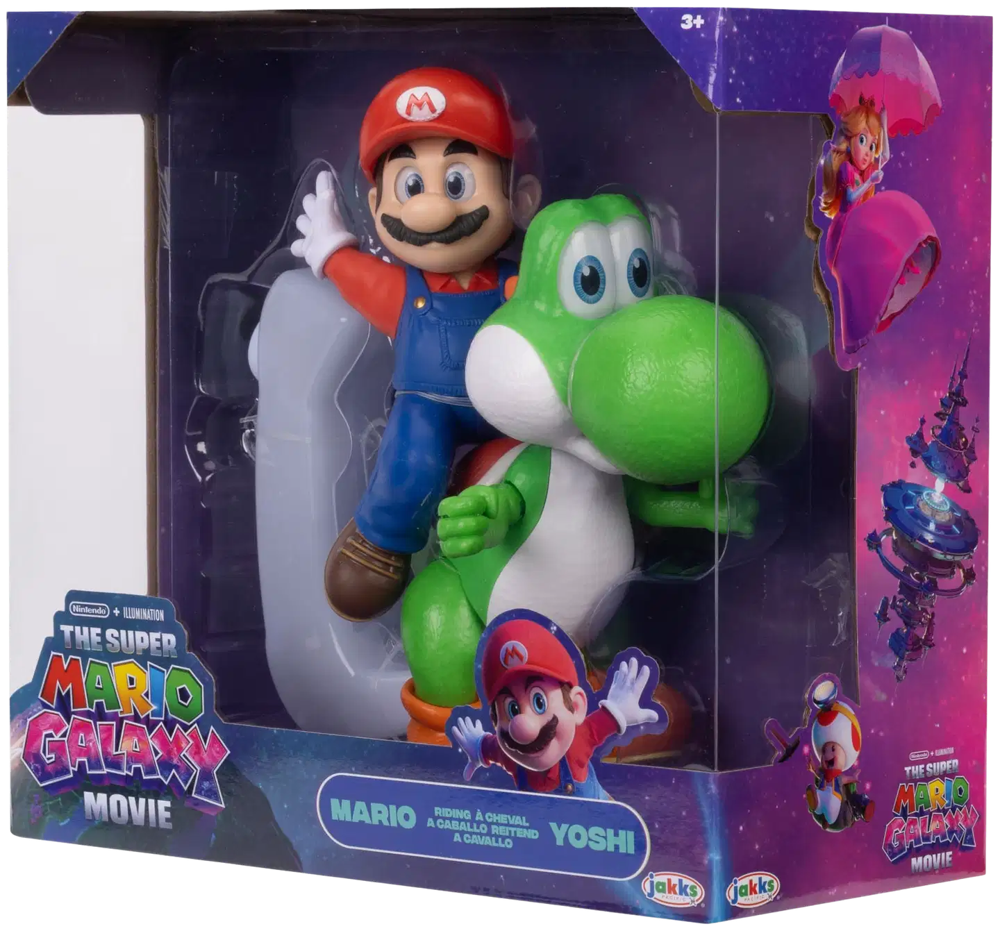 Mario Movie hahmo Mario Riding Feature Yoshi - 7
