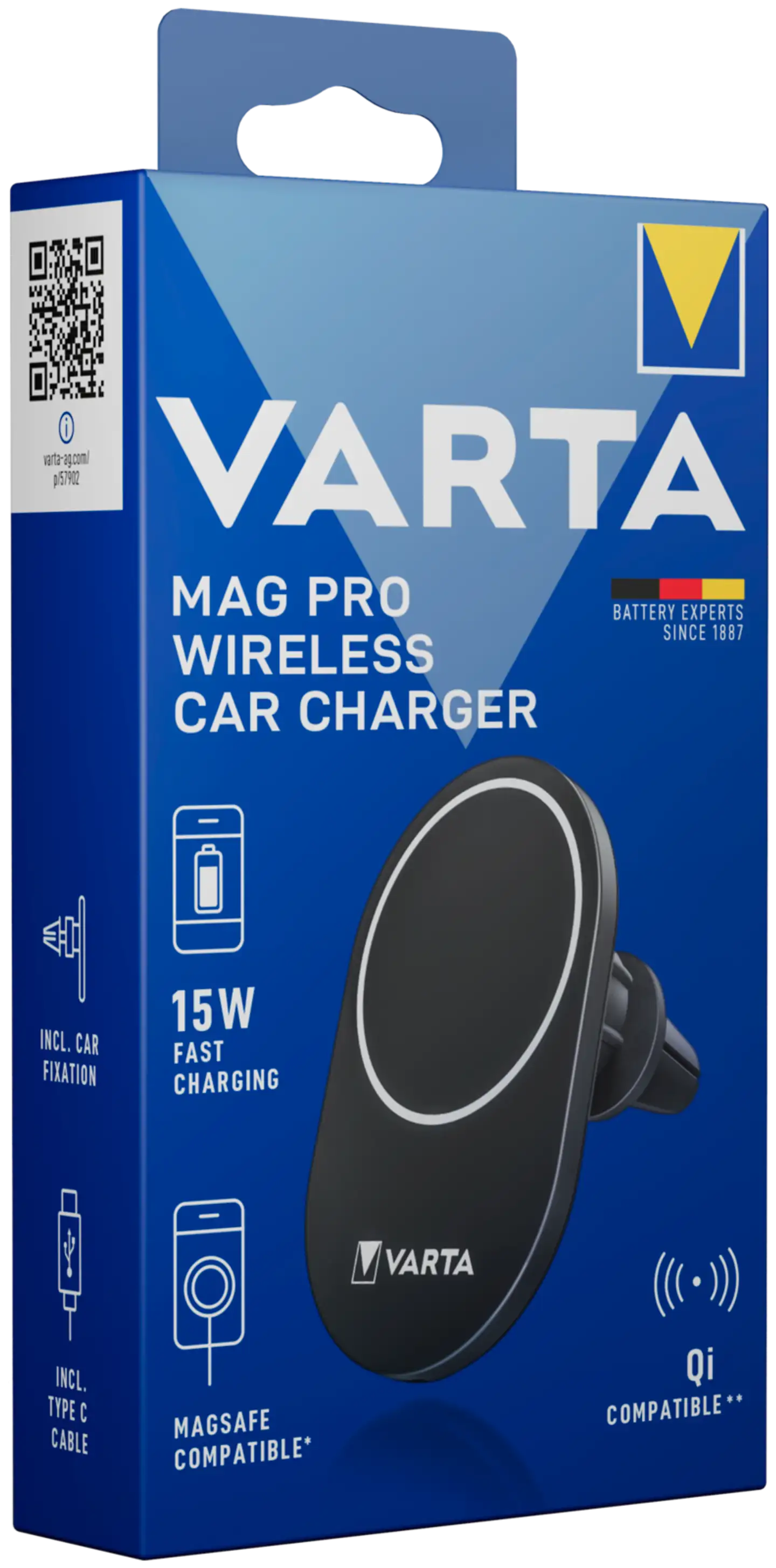 Varta autolaturi langaton Mag Safe - 2