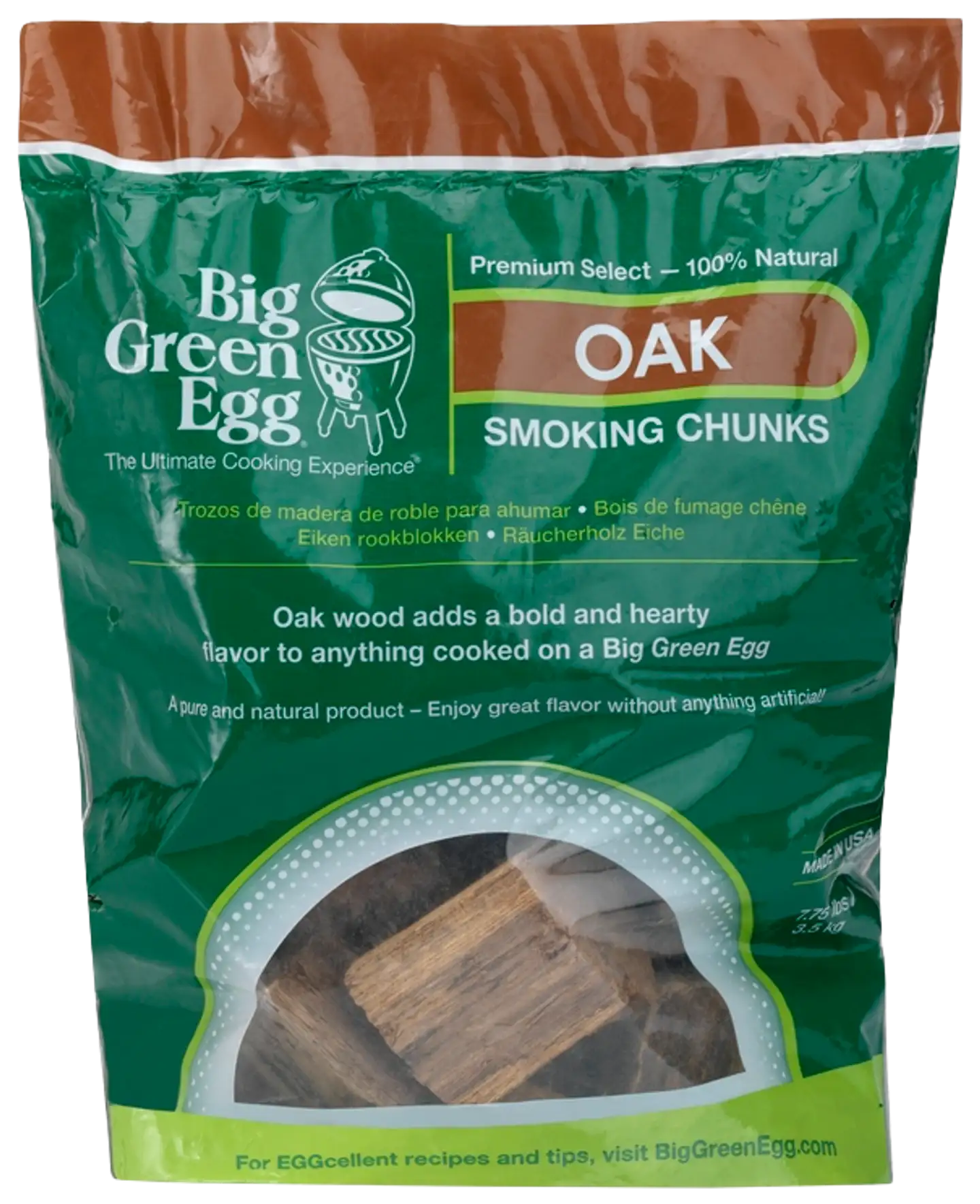 Big Green Egg savustuspalat tammi 9 l