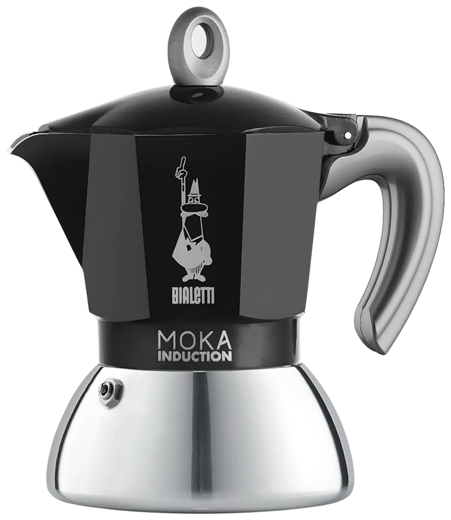 Bialetti Espressokeitin 2 k, Moka Induction Black - 1