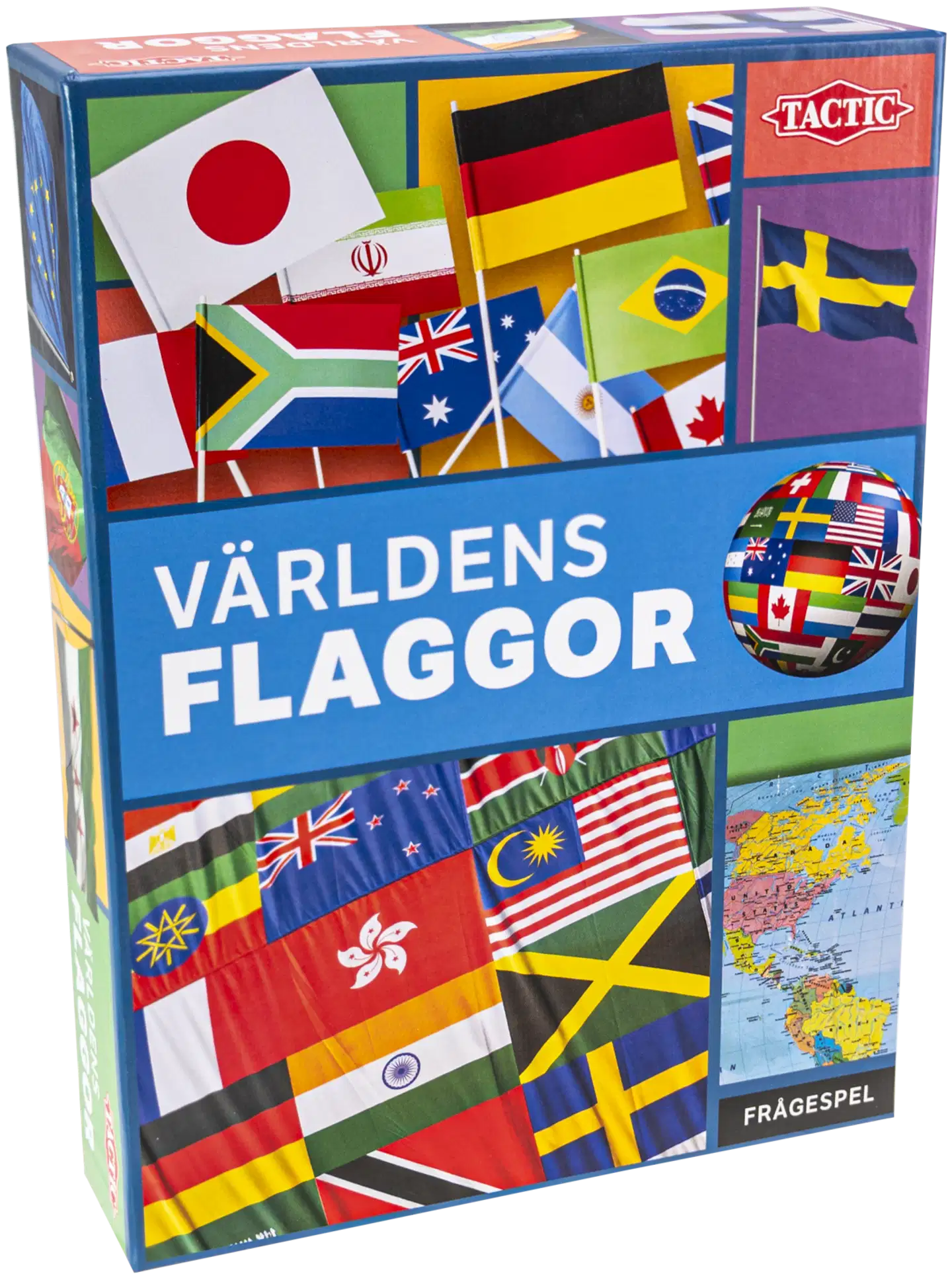 Tactic peli Världens flaggor SE - 4