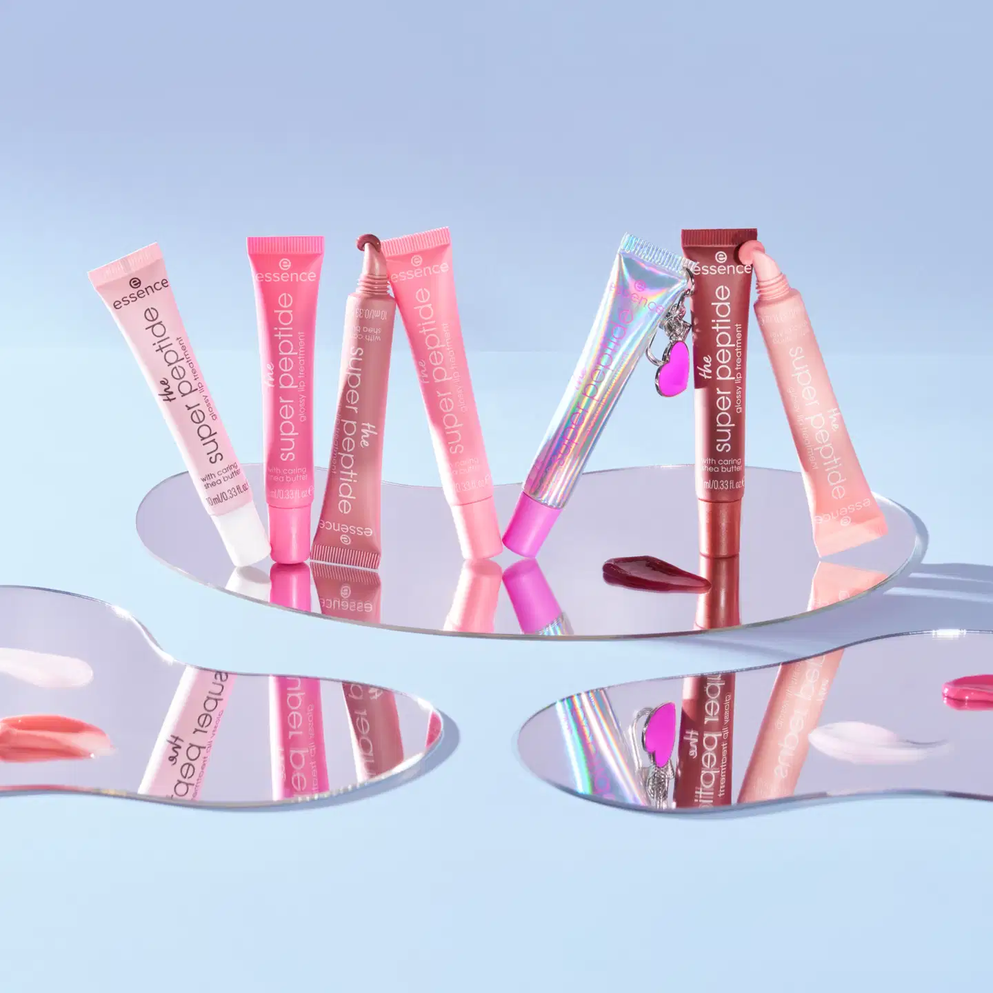 essence the super peptide glossy lip treatment 08 Cherrylicious! 10 ml - 4