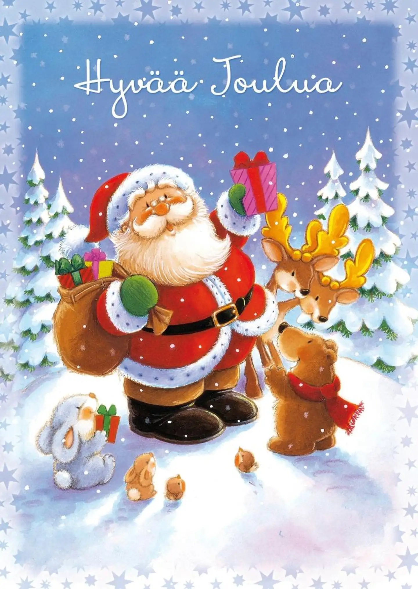 Joulukortti 1-osainen - 10