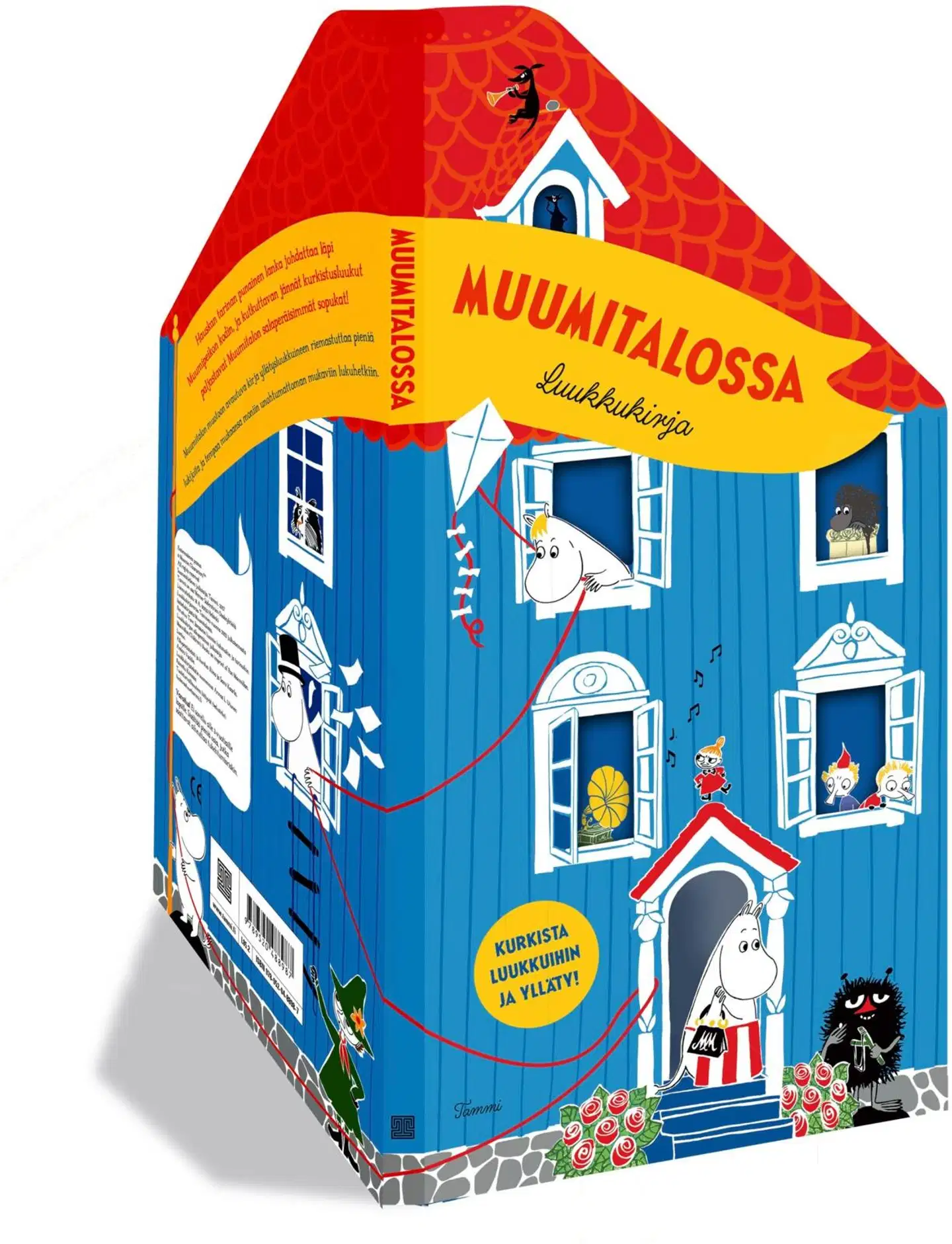 Kaarla, Muumitalossa. Luukkukirja