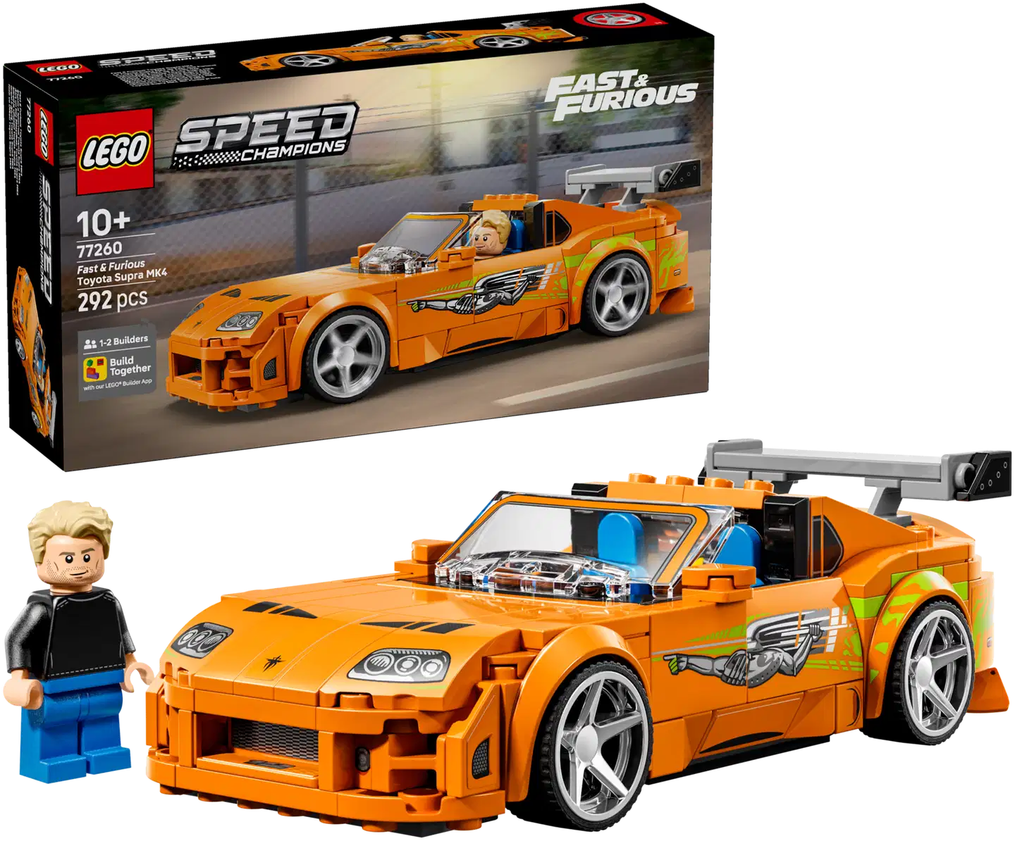 LEGO® Speed Champions 77260 The Fast and The Furious Toyota Supra MK4 - 1