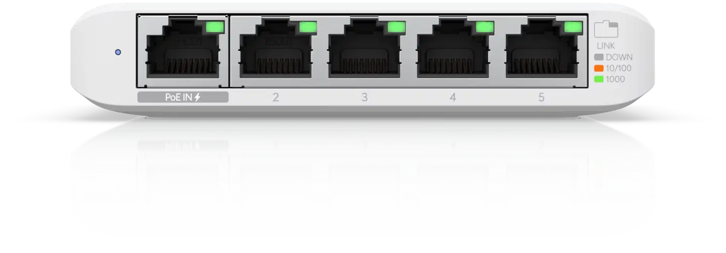 Ubiquiti kompakti 5-porttinen gigabit pöytäkytkin USW-Flex-Mini - 2