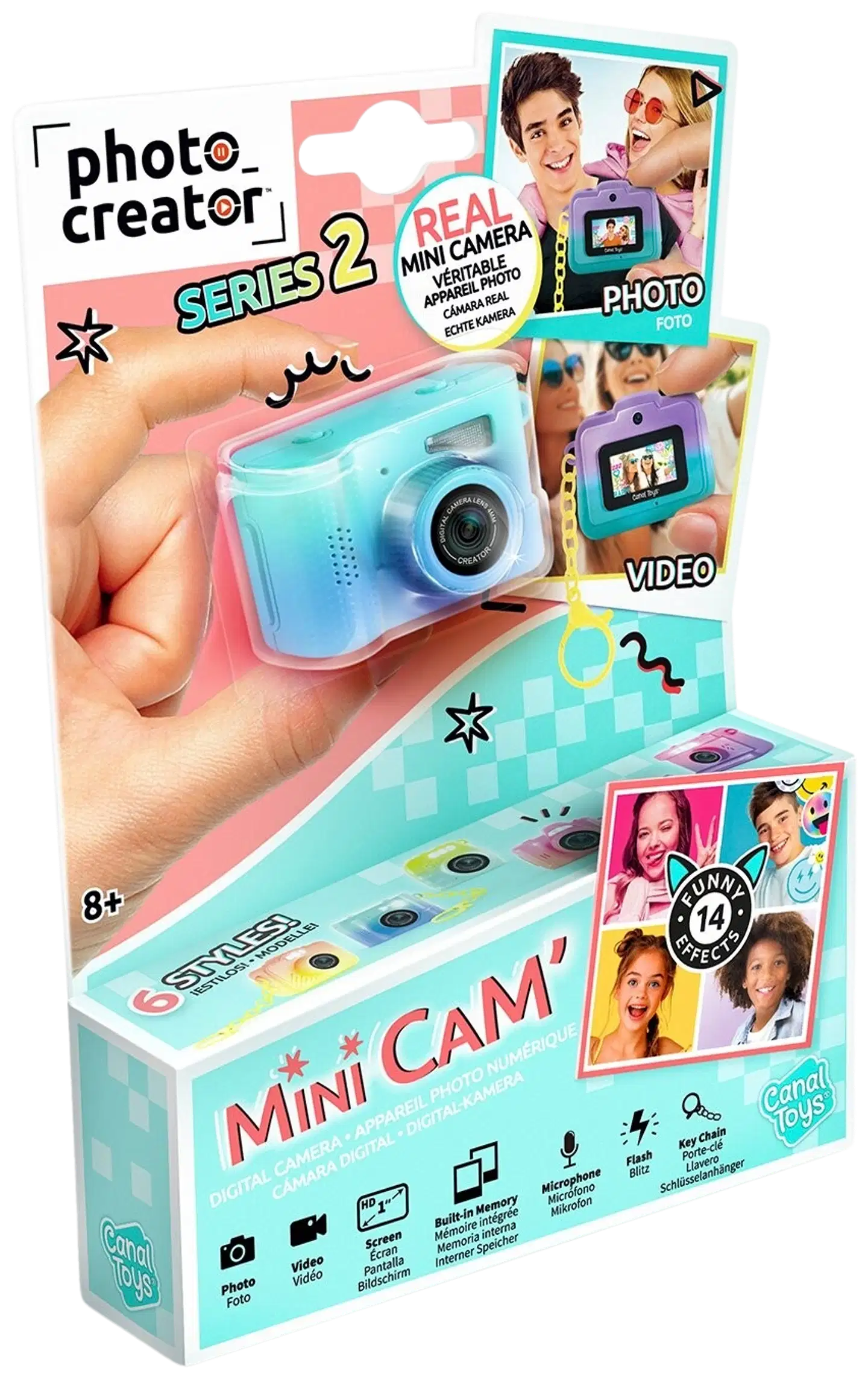 CREATOR Minidigikamera avaimenperällä - 2