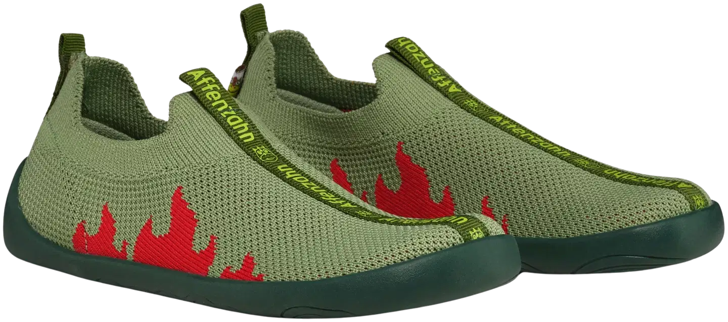 Affenzahn lasten paljasjalkakenkä Knit Flinky Dragon - Dragon - 1