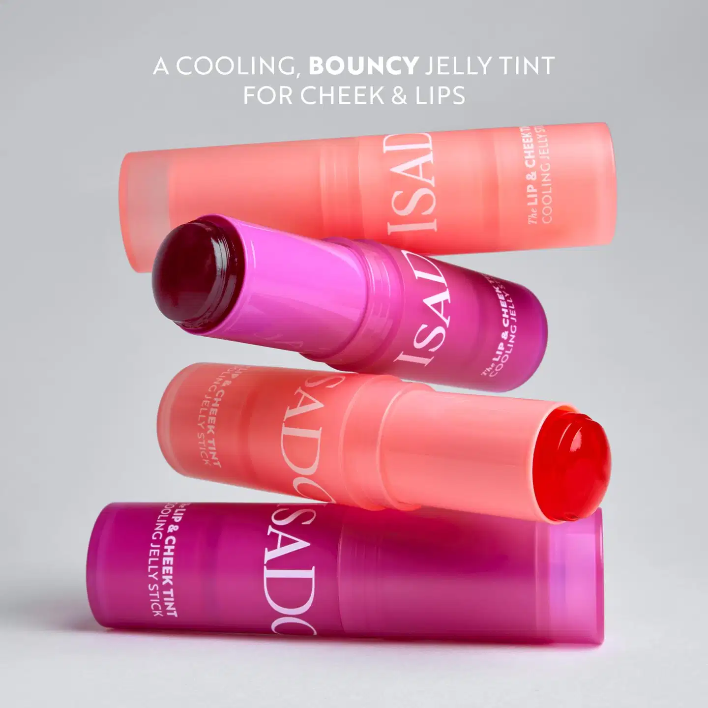 IsaDora The Lip & Cheek Tint Cooling Jelly Stick Poskipuna 10 Coral Rouge 12 g - Coral Rouge - 2