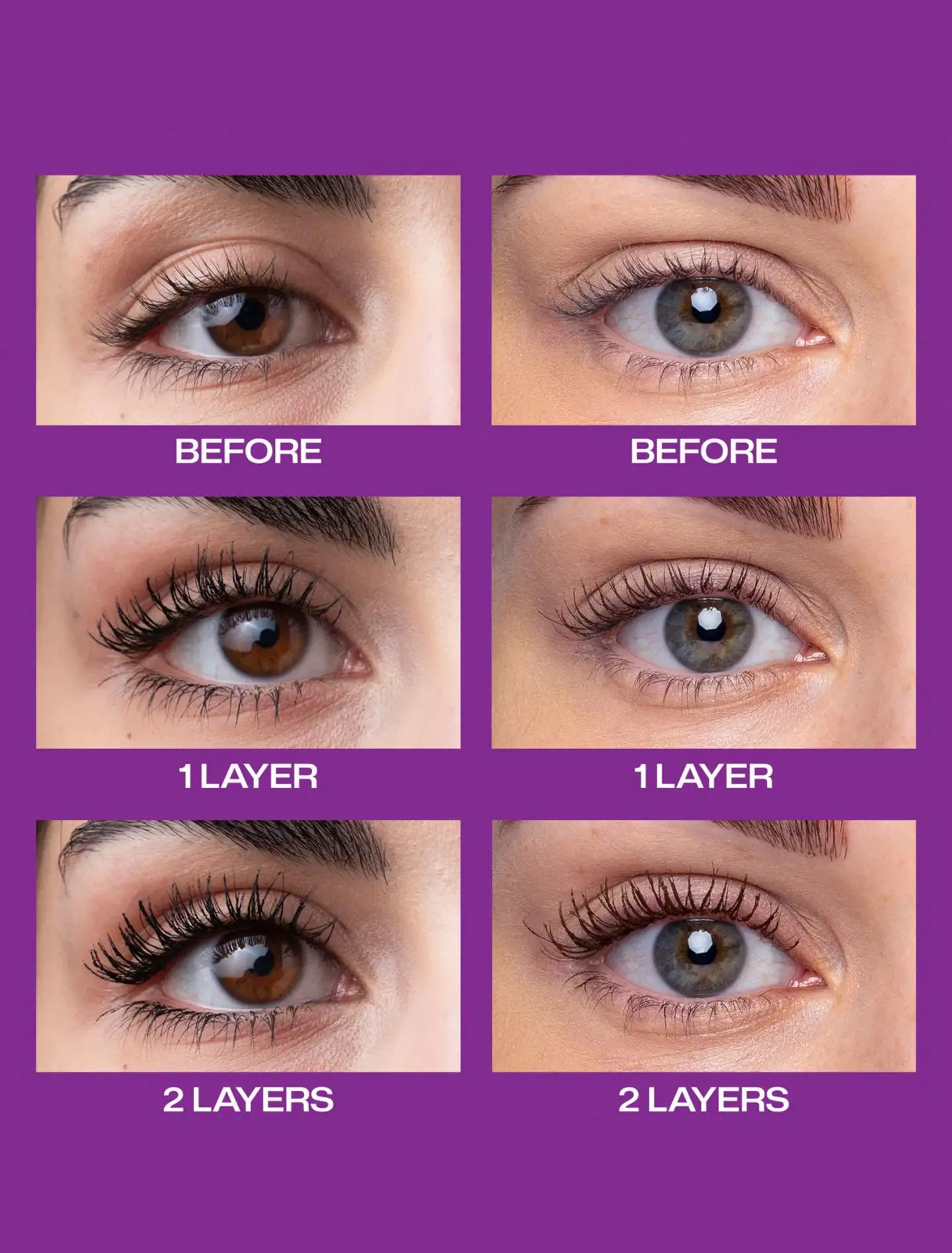 Lumene Wild Forces Volume Mascara Sininen 14 ml - Ruskea - 5