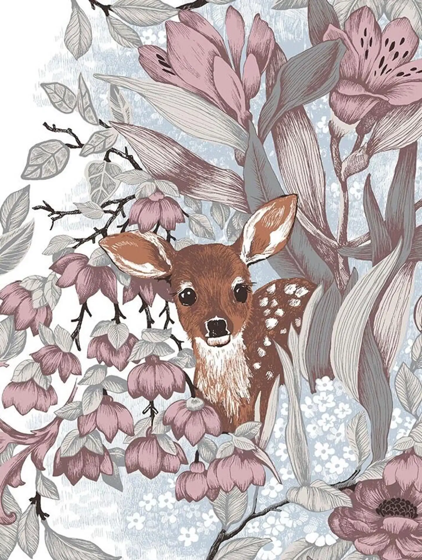 Vallila nidottu vihko A5/40 Bambi - 1