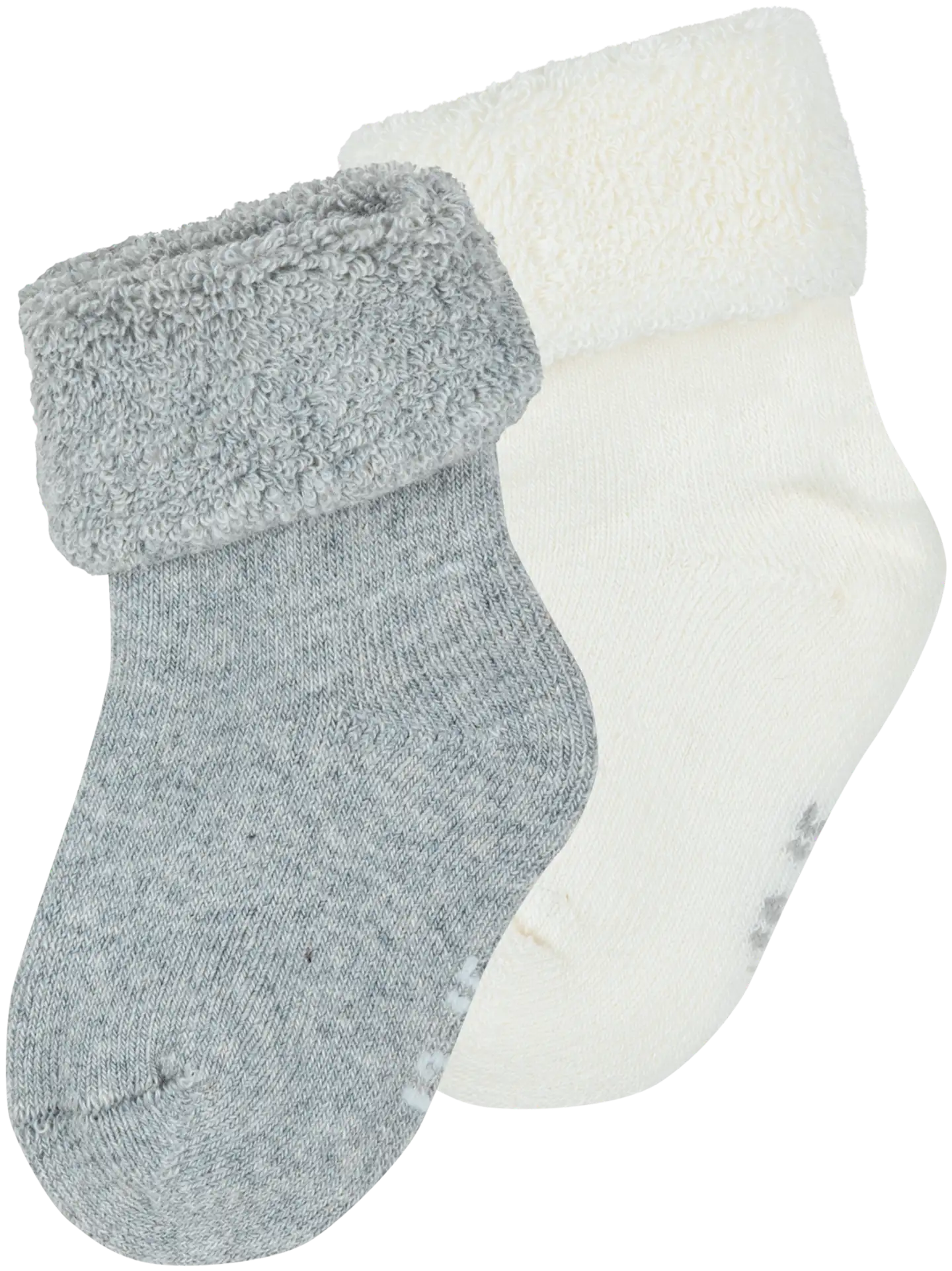 House vauvojen nilkkasukat 234H250313 2-pack - Light grey - 1