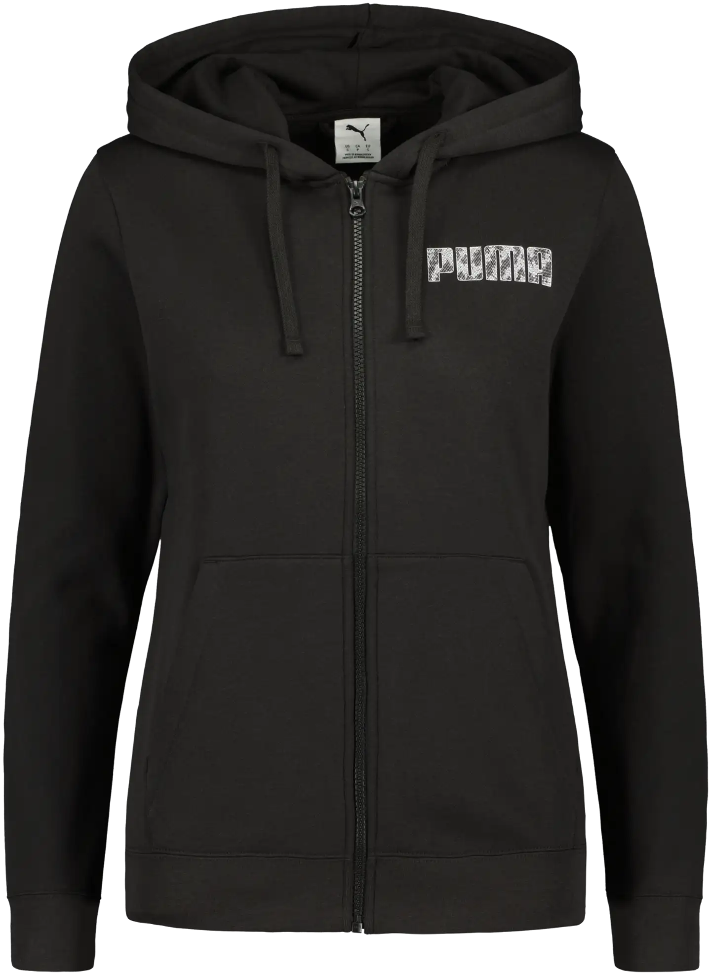 Puma naisten hupparitakki Small Logo 694975 01 - PUMA Black - 1