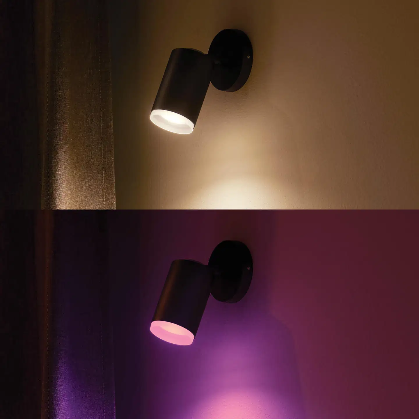 Philips Hue Fugato -kohdevalaisin 4.2W 2000-6500K 400LM musta - 6