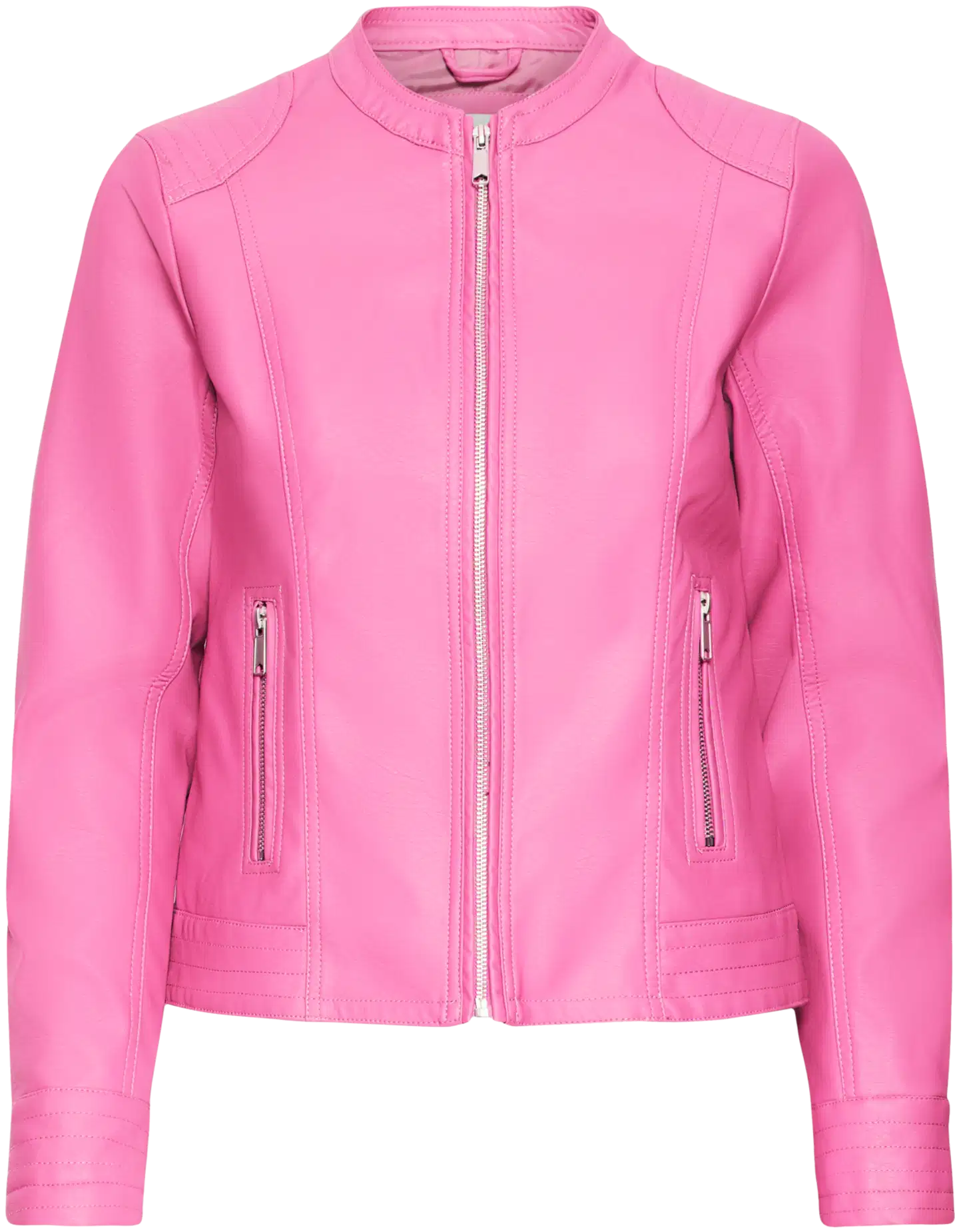 B.young naisten keinonahkajakku Byacom - Phlox Pink - 1