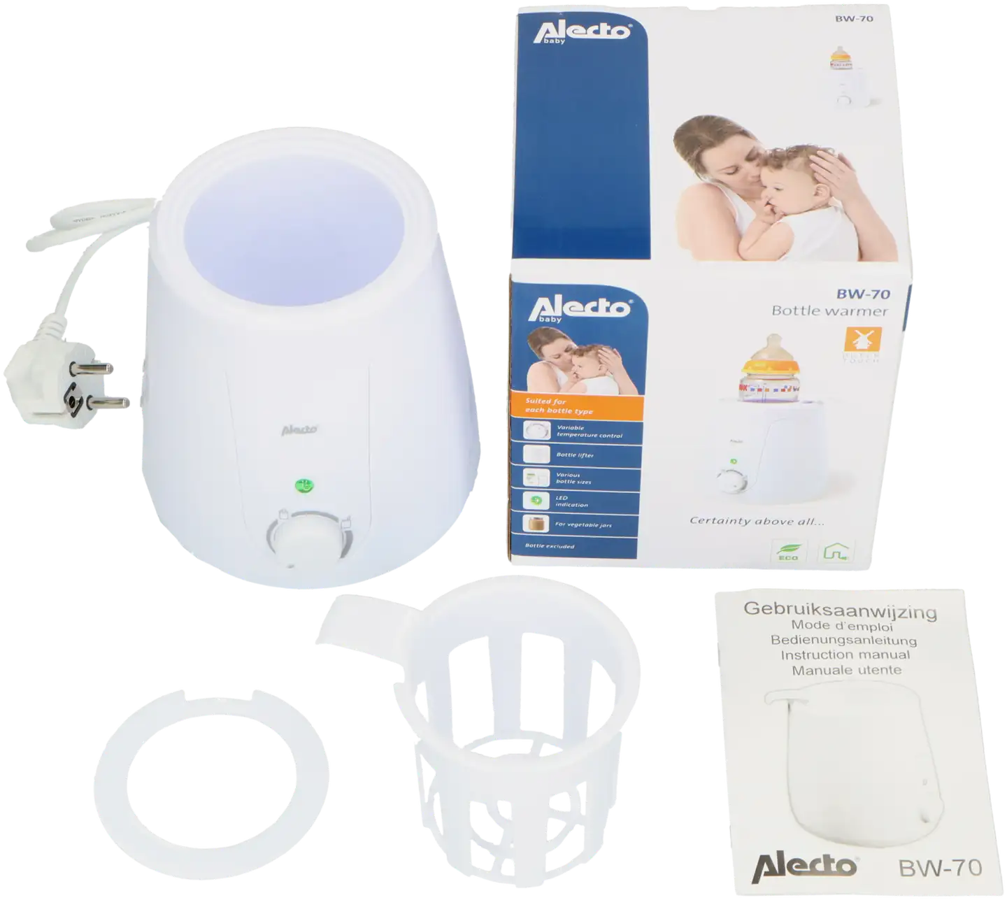 Alecto pullonlämmitin - 5