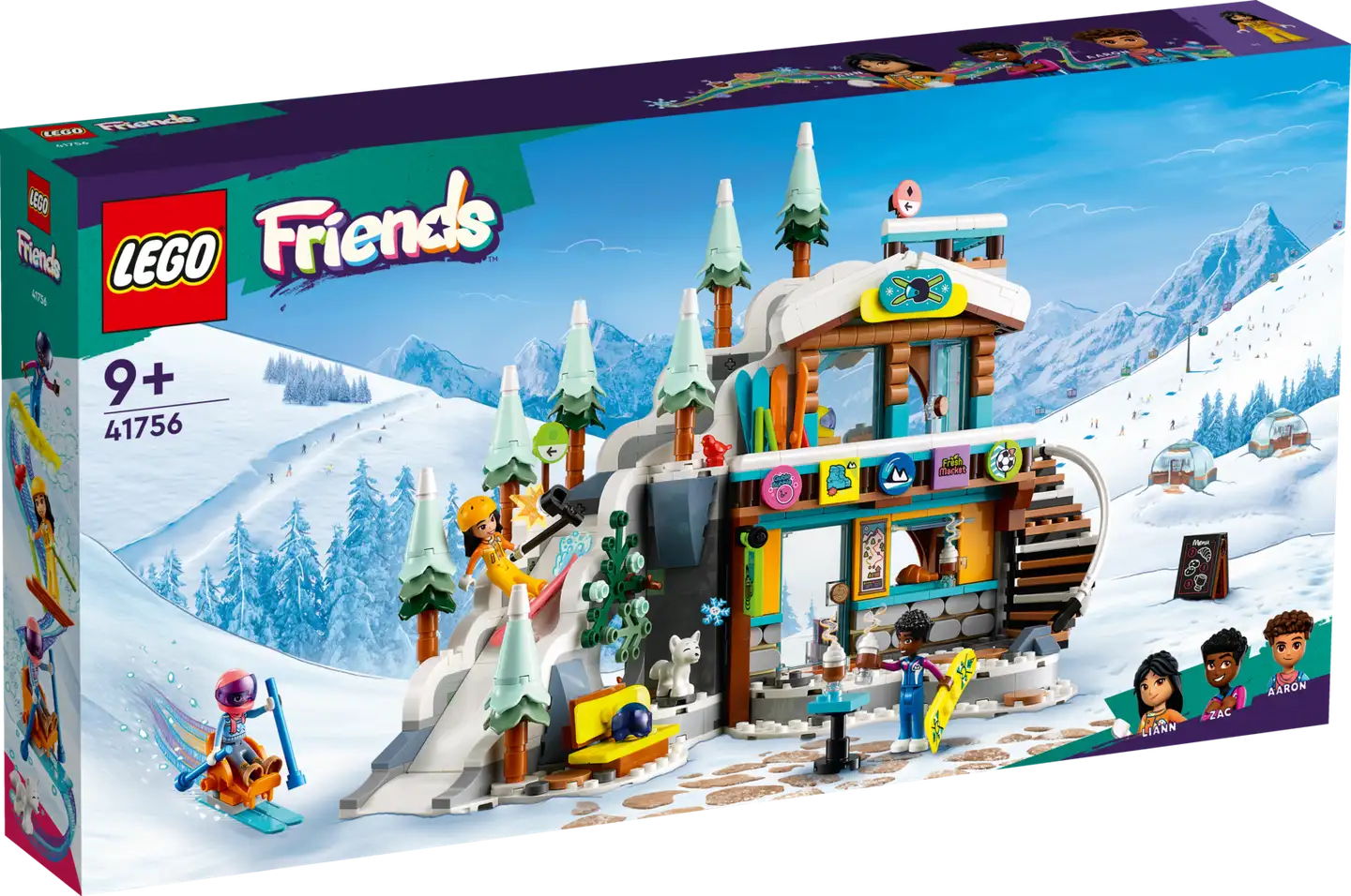 LEGO Friends 41756 Laskettelukeskus ja rinnekahvila - 1