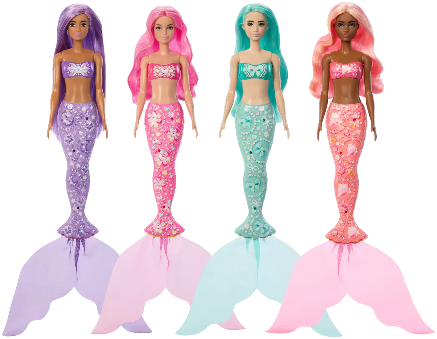 Barbie Color Reveal Mermaid treasure -nukke - 1