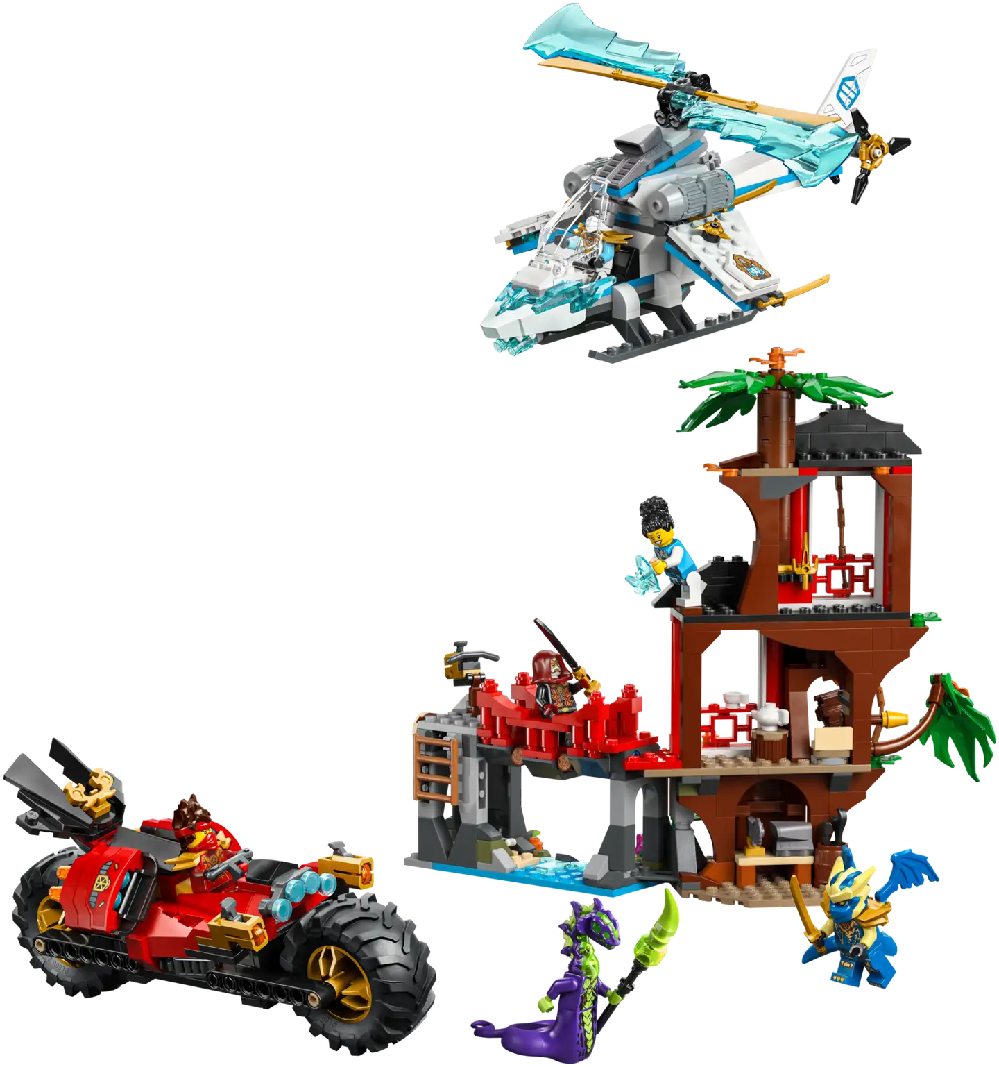 LEGO® Ninjago 71857 Ninjamenopelit ja puumajataistelu - 2