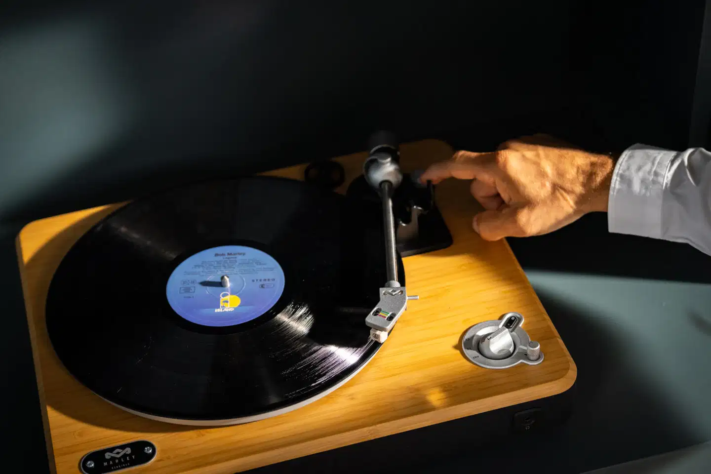 House of Marley levysoitin Bluetooth yhteydellä Stir It Up Wireless 2, musta/puu - 8