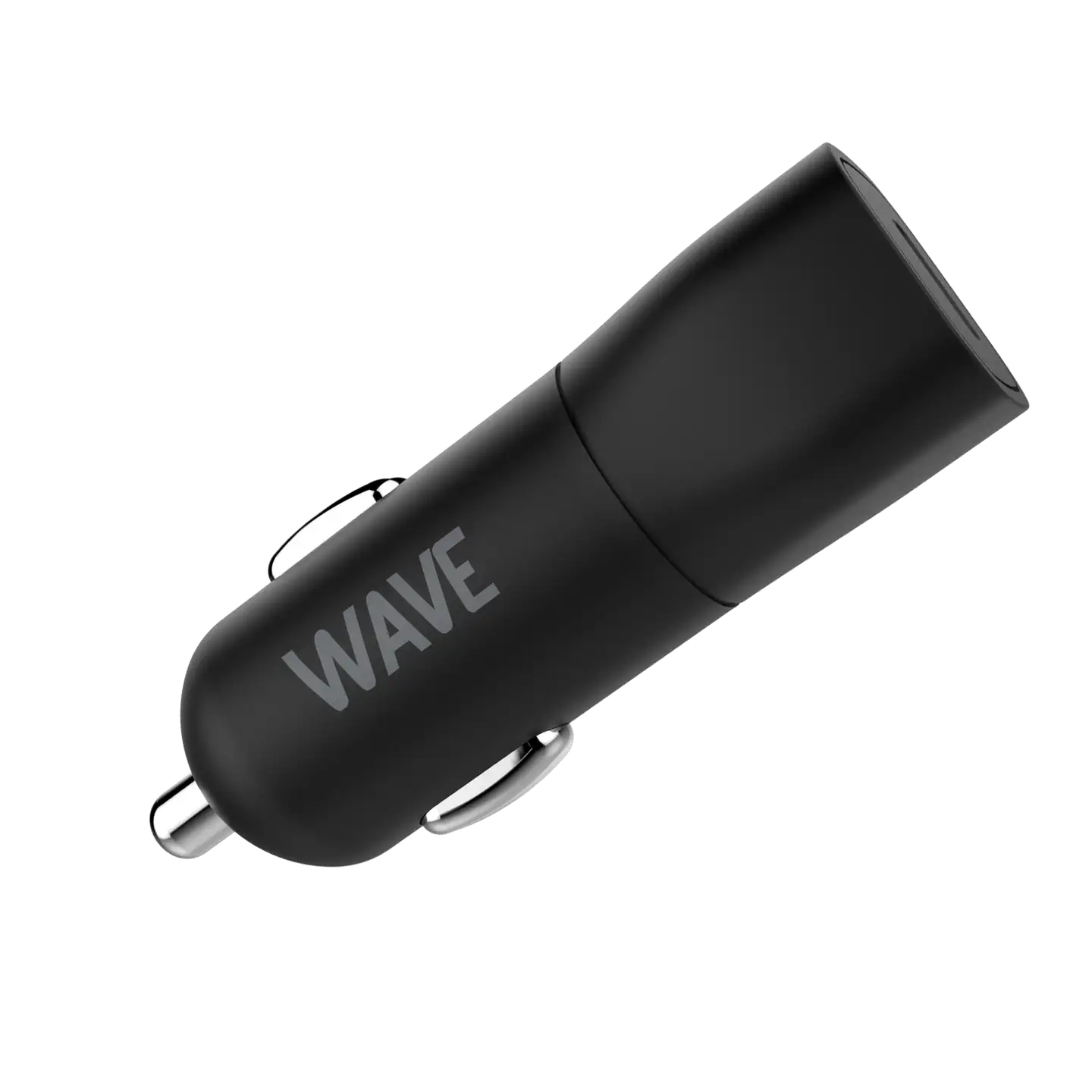 Wave Pikalataava Autolaturi, 1 x USB Type-C  (20W), Musta - 2