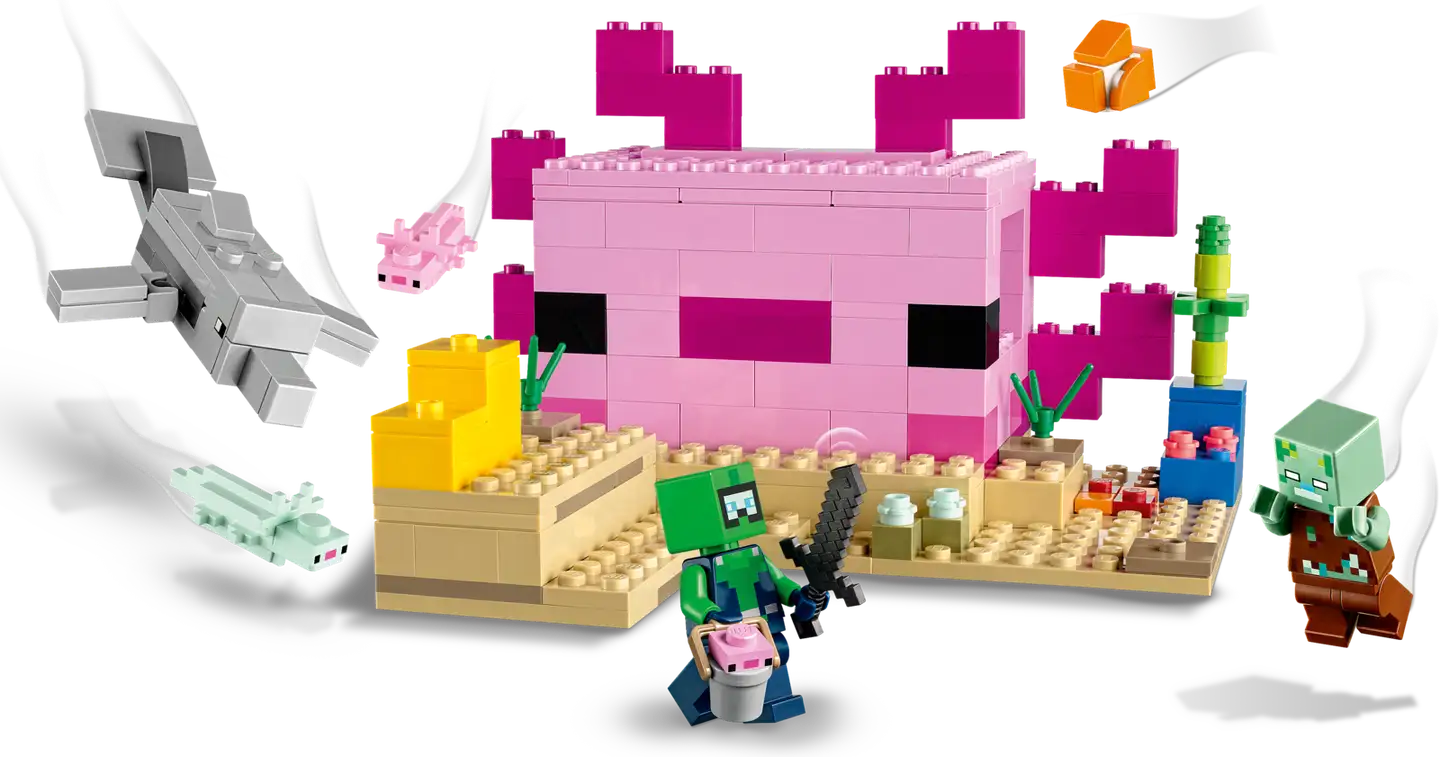 LEGO Minecraft 21247 Aksolotlin talo - 7